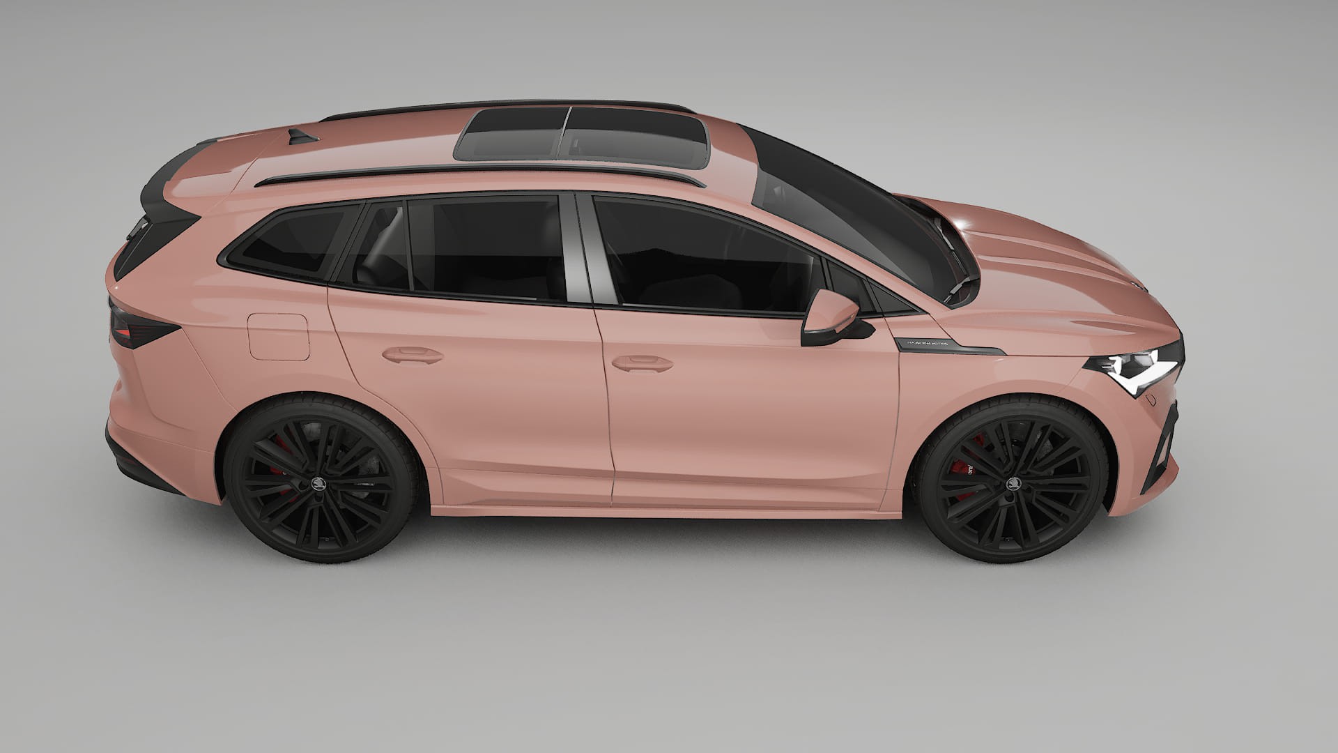 Škoda Enyaq MEB TPU Lakbeschermingsfolie | BLUSH Kleurveranderende PPF – Volledig Voorgesneden Kit