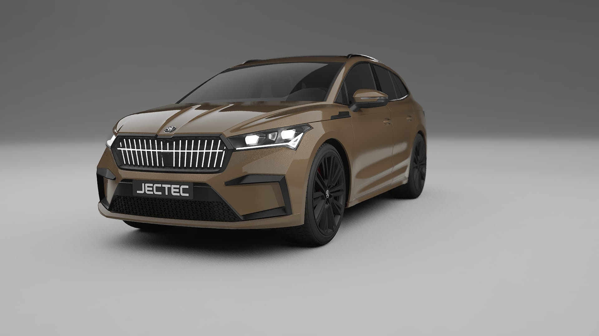 Škoda Enyaq MEB TPU Lakbeschermingsfolie | SAHARA Kleurveranderende PPF – Volledig Voorgesneden Kit