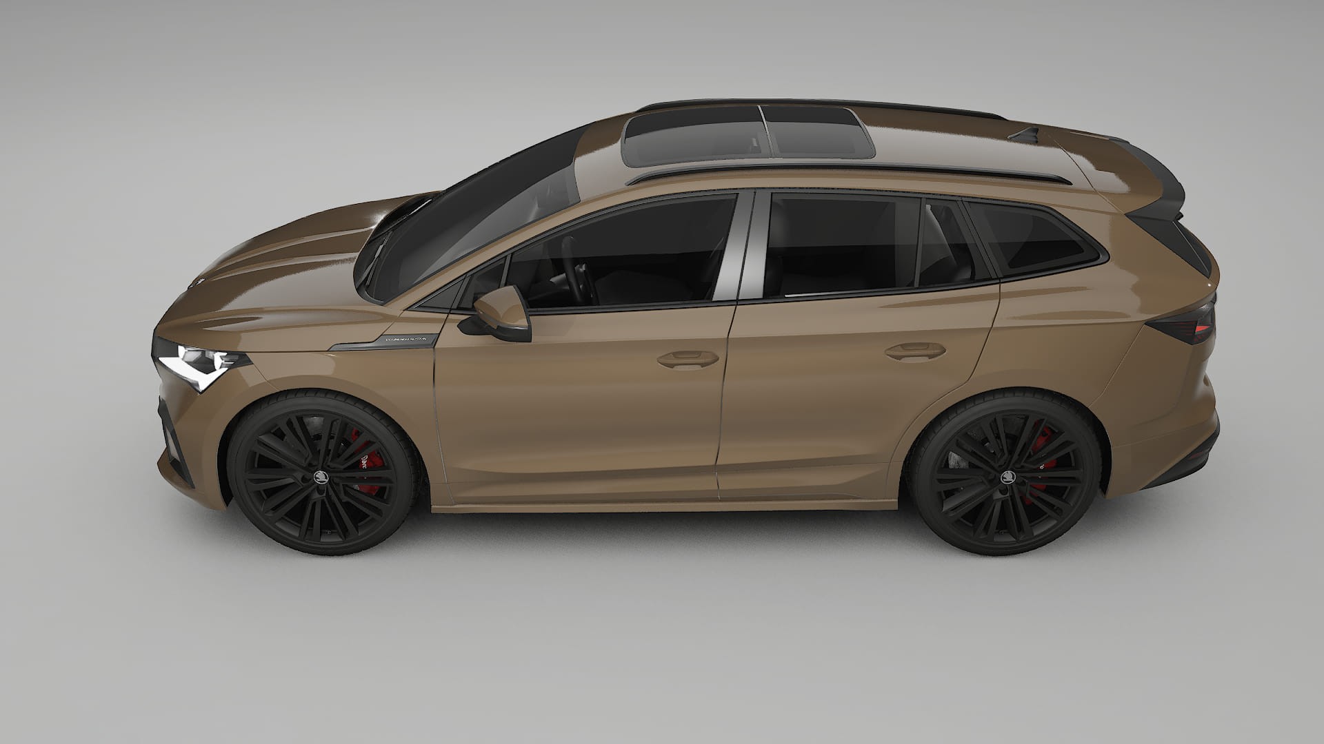 Škoda Enyaq MEB TPU Lakbeschermingsfolie | SAHARA Kleurveranderende PPF – Volledig Voorgesneden Kit