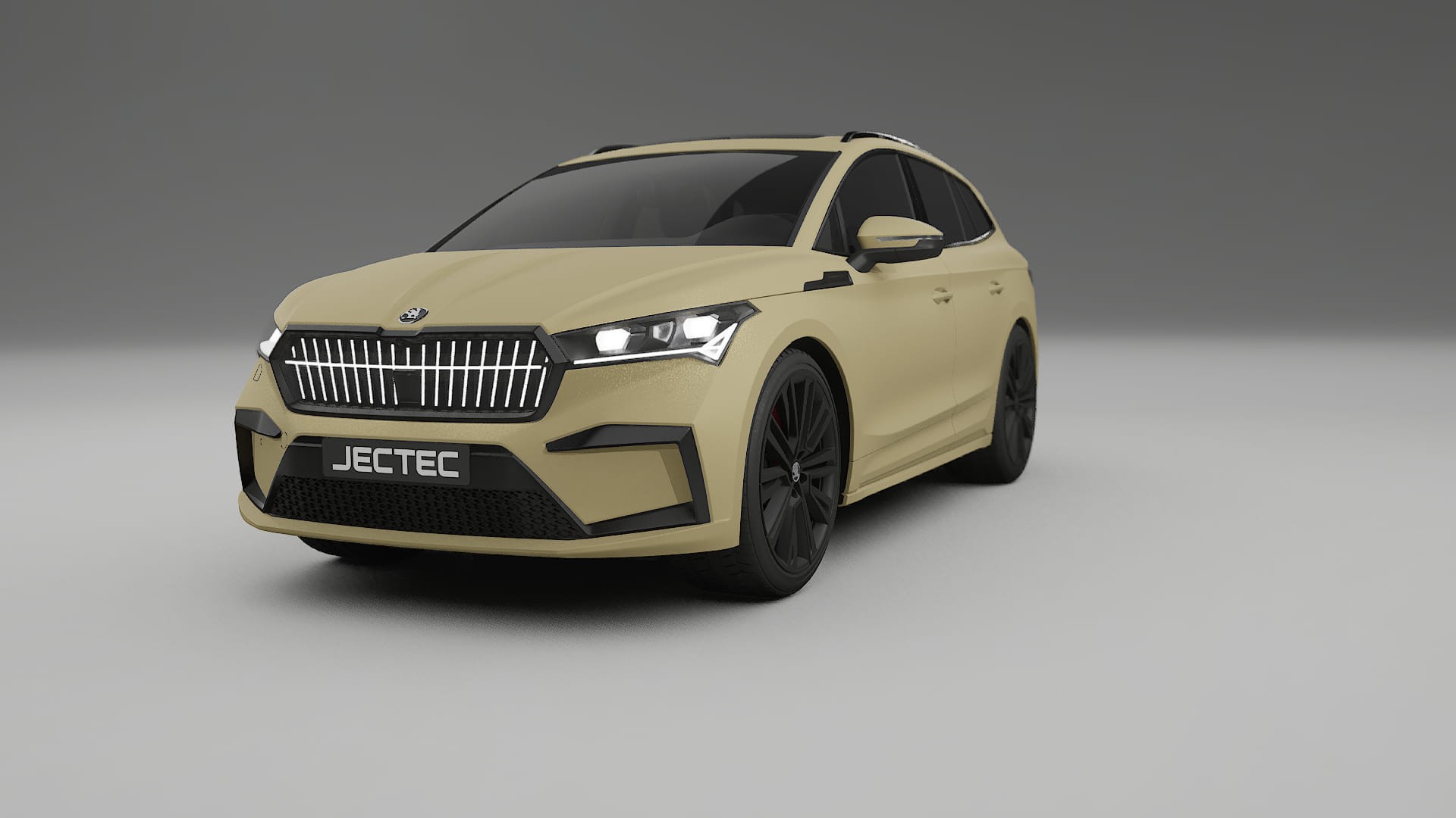 Škoda Enyaq MEB TPU Lakbeschermingsfolie | SAND Kleurveranderende PPF – Volledig Voorgesneden Kit