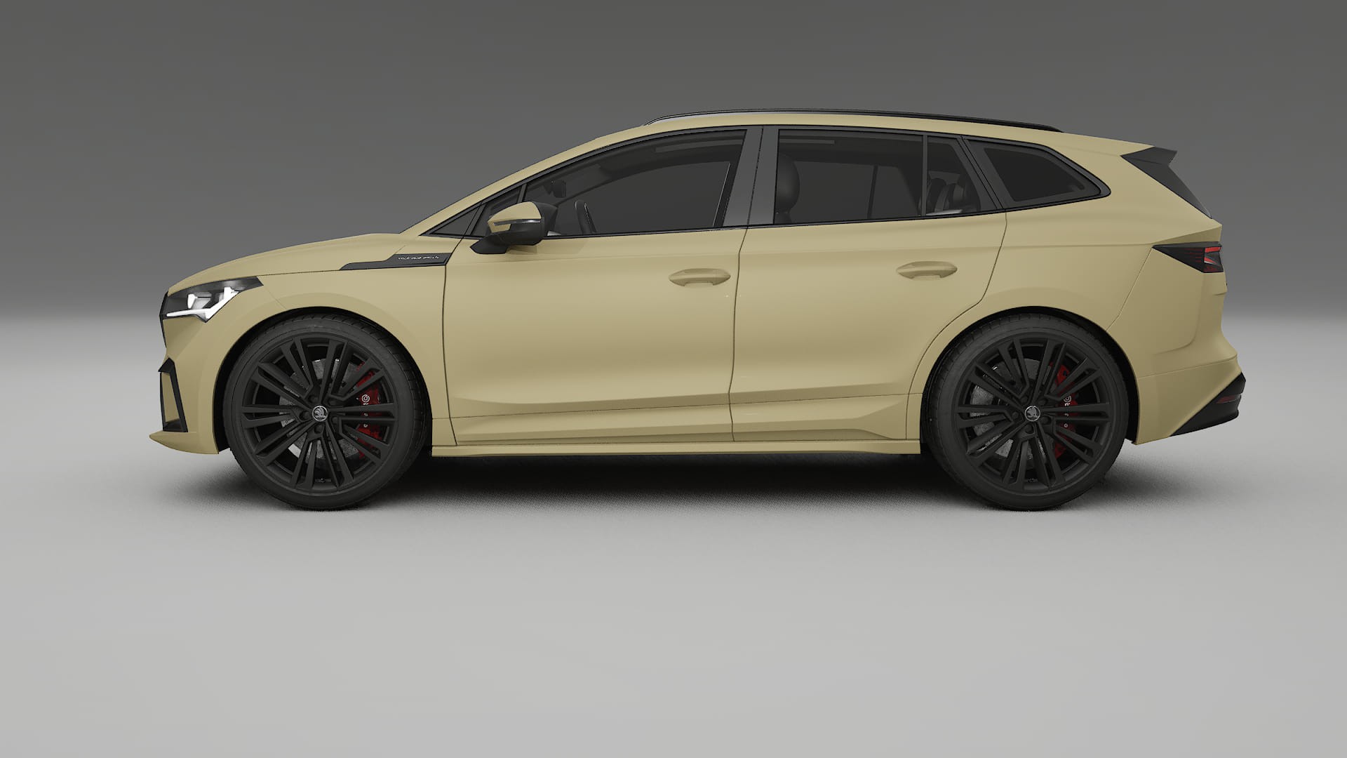 Škoda Enyaq MEB TPU Lakbeschermingsfolie | SAND Kleurveranderende PPF – Volledig Voorgesneden Kit