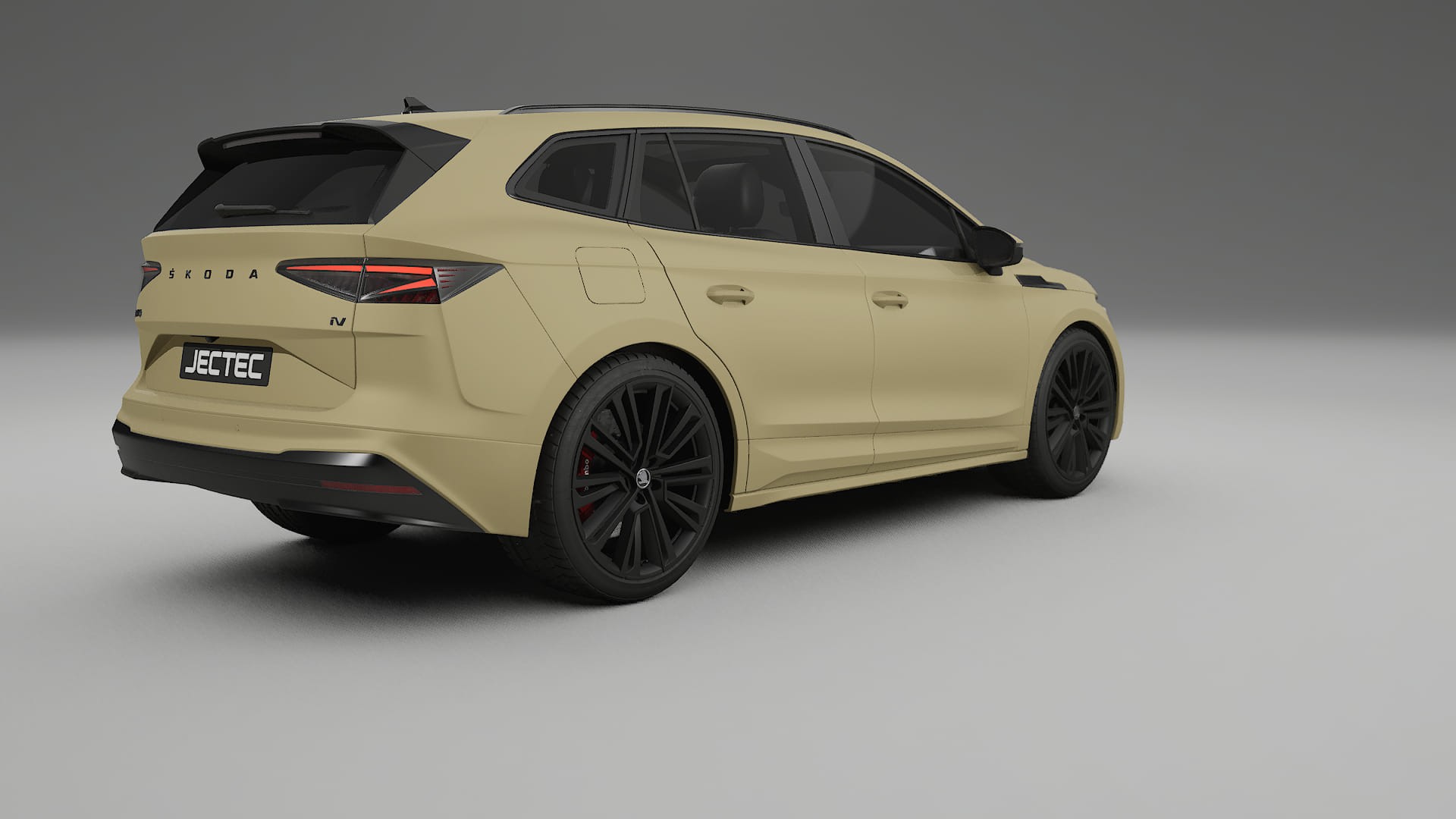 Škoda Enyaq MEB TPU Lakbeschermingsfolie | SAND Kleurveranderende PPF – Volledig Voorgesneden Kit