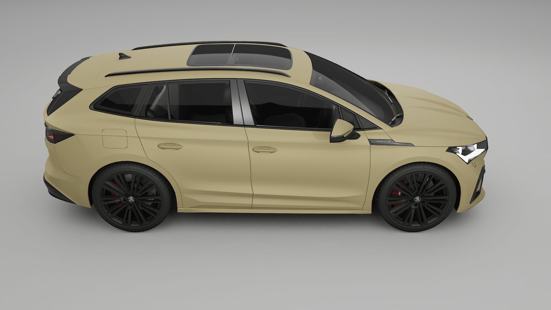 Škoda Enyaq MEB TPU Lakbeschermingsfolie | SAND Kleurveranderende PPF – Volledig Voorgesneden Kit