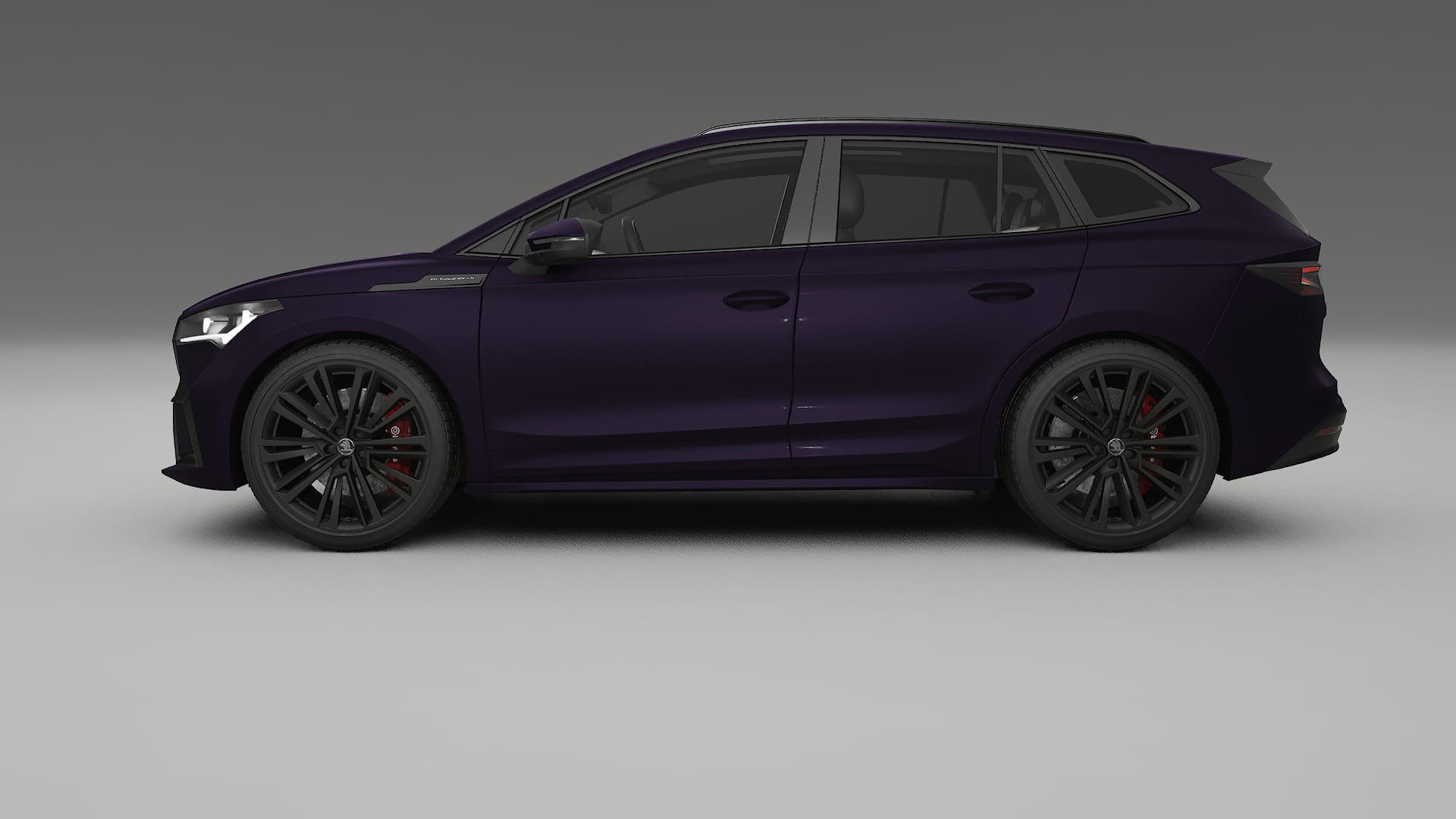 Škoda Enyaq MEB TPU Lakbeschermingsfolie | VIOLET Kleurveranderende PPF – Volledig Voorgesneden Kit