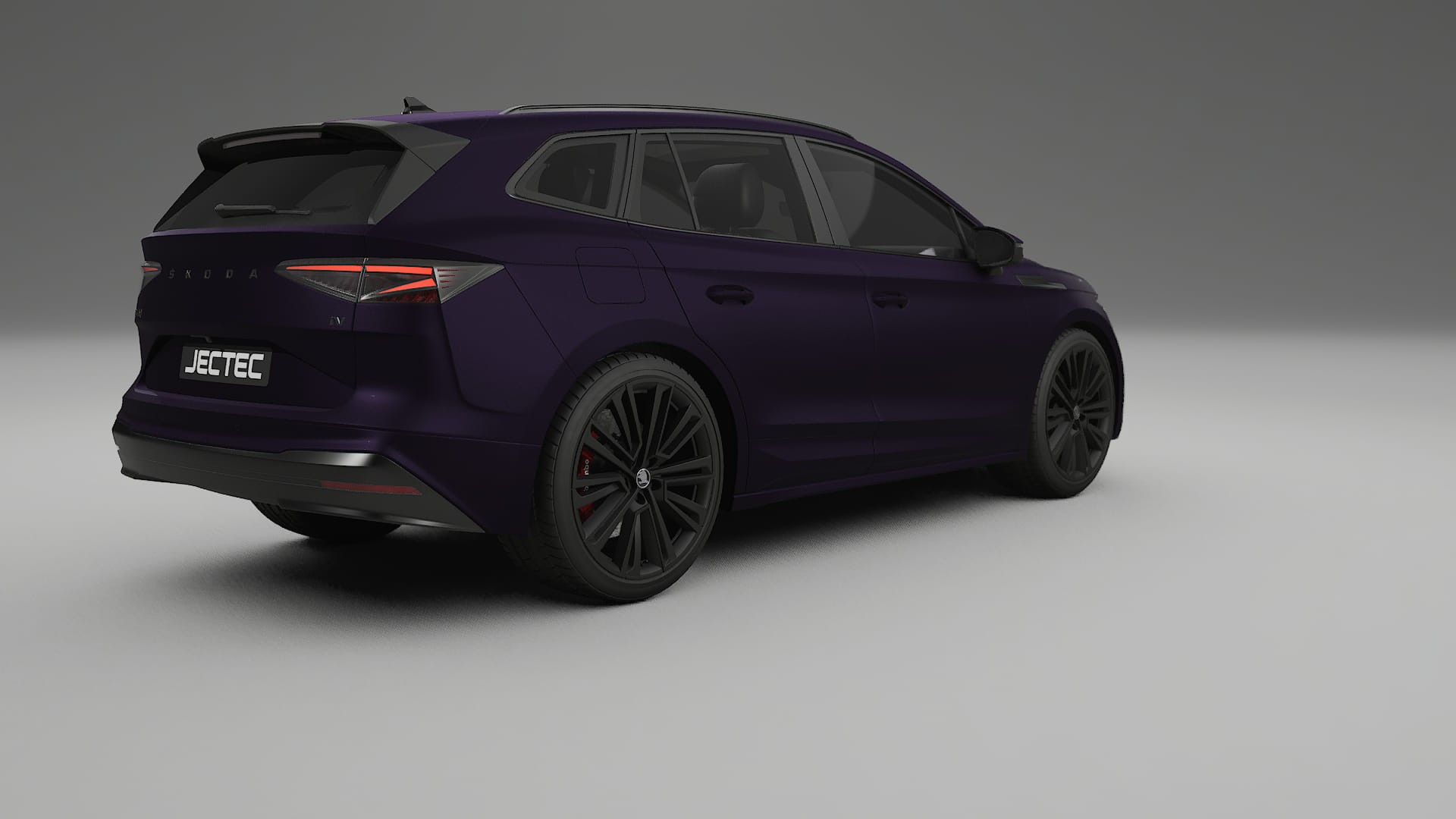 Škoda Enyaq MEB TPU Lakbeschermingsfolie | VIOLET Kleurveranderende PPF – Volledig Voorgesneden Kit