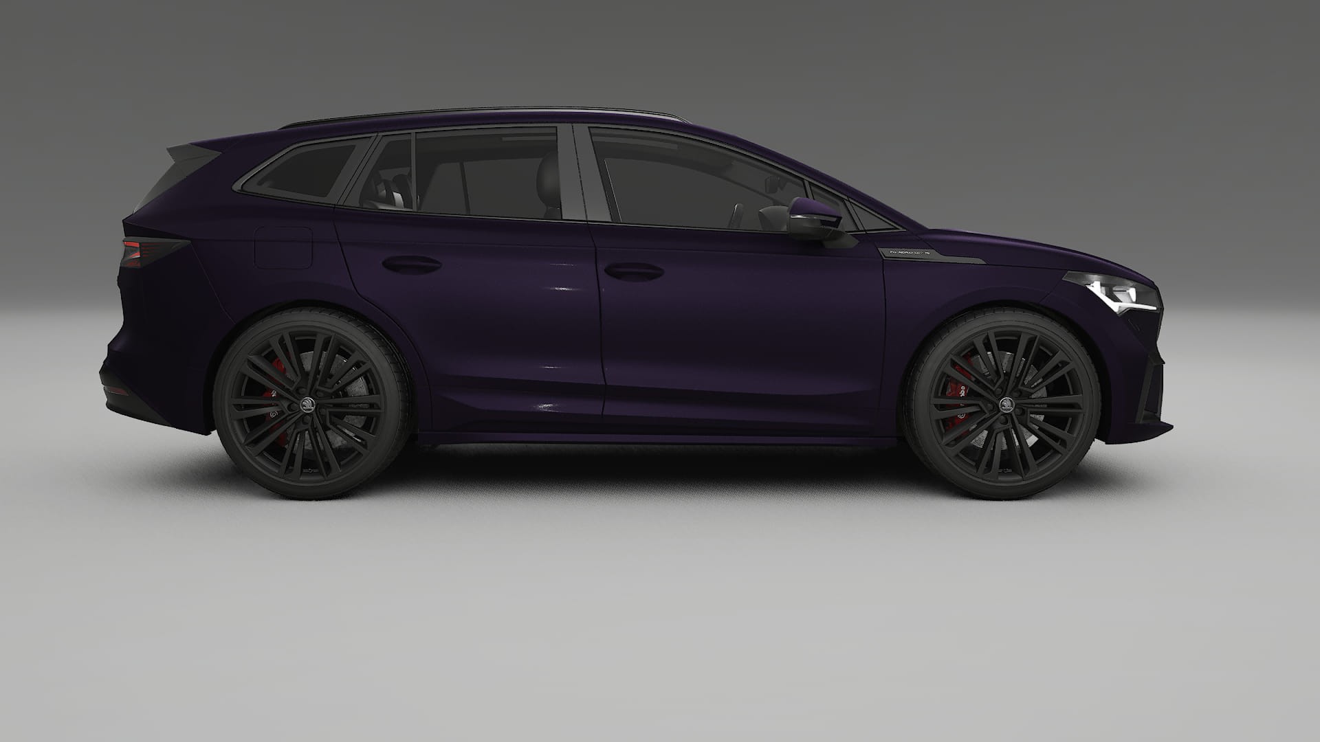 Škoda Enyaq MEB TPU Lakbeschermingsfolie | VIOLET Kleurveranderende PPF – Volledig Voorgesneden Kit