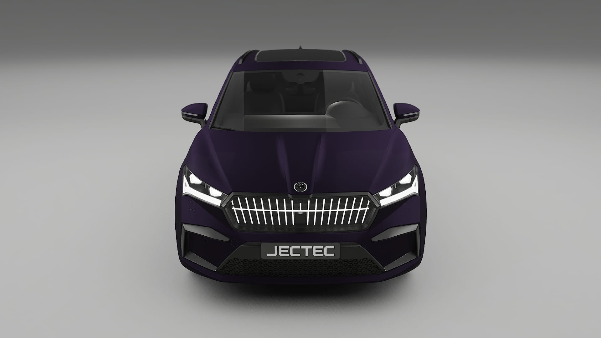 Škoda Enyaq MEB TPU Lakbeschermingsfolie | VIOLET Kleurveranderende PPF – Volledig Voorgesneden Kit