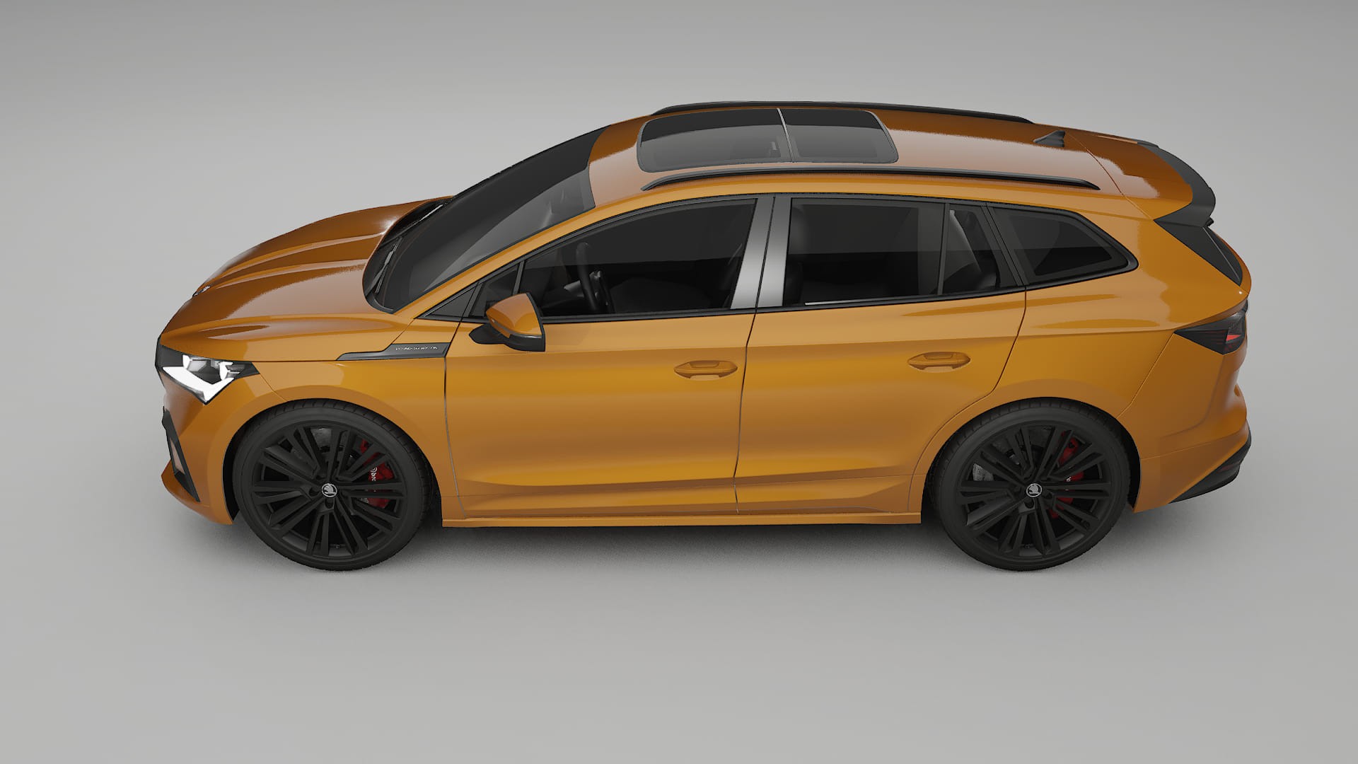 Škoda Enyaq MEB TPU Lakbeschermingsfolie | DAISY Kleurveranderende PPF – Volledig Voorgesneden Kit