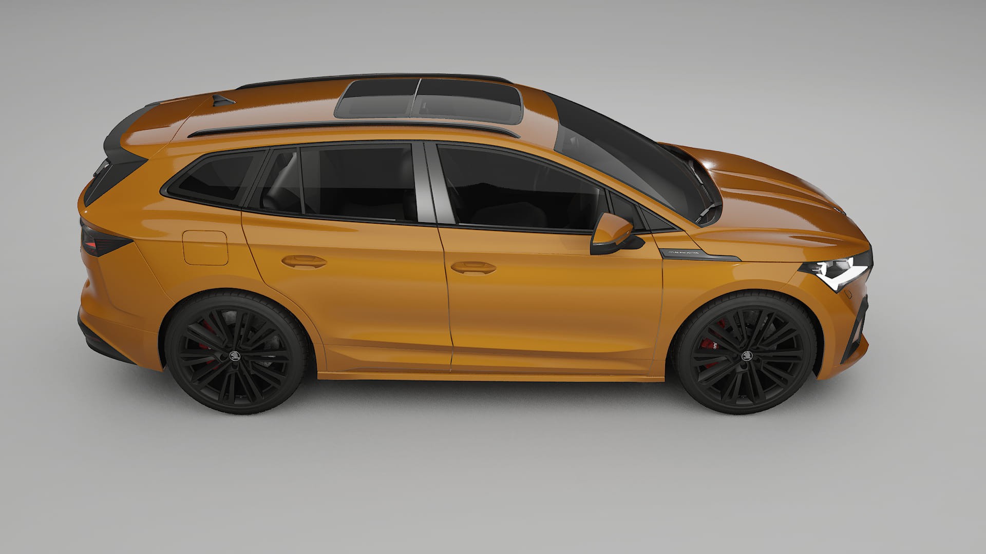 Škoda Enyaq MEB TPU Lakbeschermingsfolie | DAISY Kleurveranderende PPF – Volledig Voorgesneden Kit