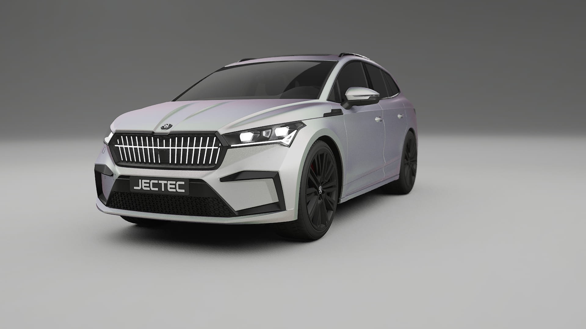 Škoda Enyaq MEB TPU Lakbeschermingsfolie | NEBULA Kleurveranderende PPF – Volledig Voorgesneden Kit