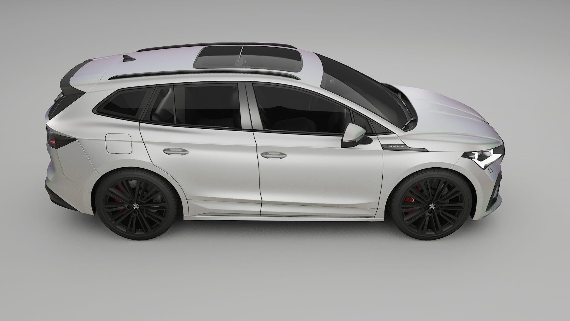 Škoda Enyaq MEB TPU Lakbeschermingsfolie | NEBULA Kleurveranderende PPF – Volledig Voorgesneden Kit