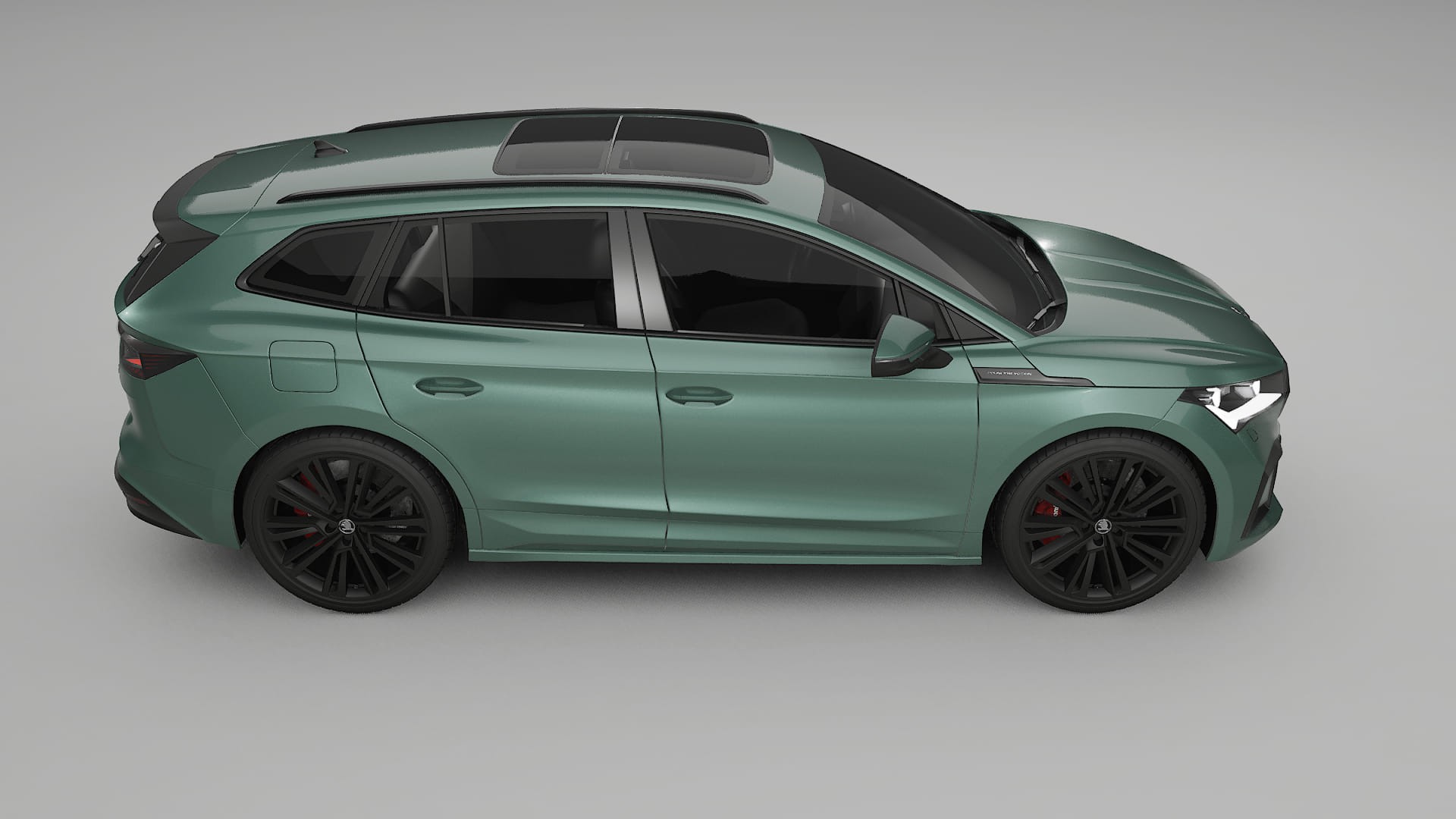 Škoda Enyaq MEB TPU Lakbeschermingsfolie | EVERGREEN Kleurveranderende PPF – Volledig Voorgesneden Kit