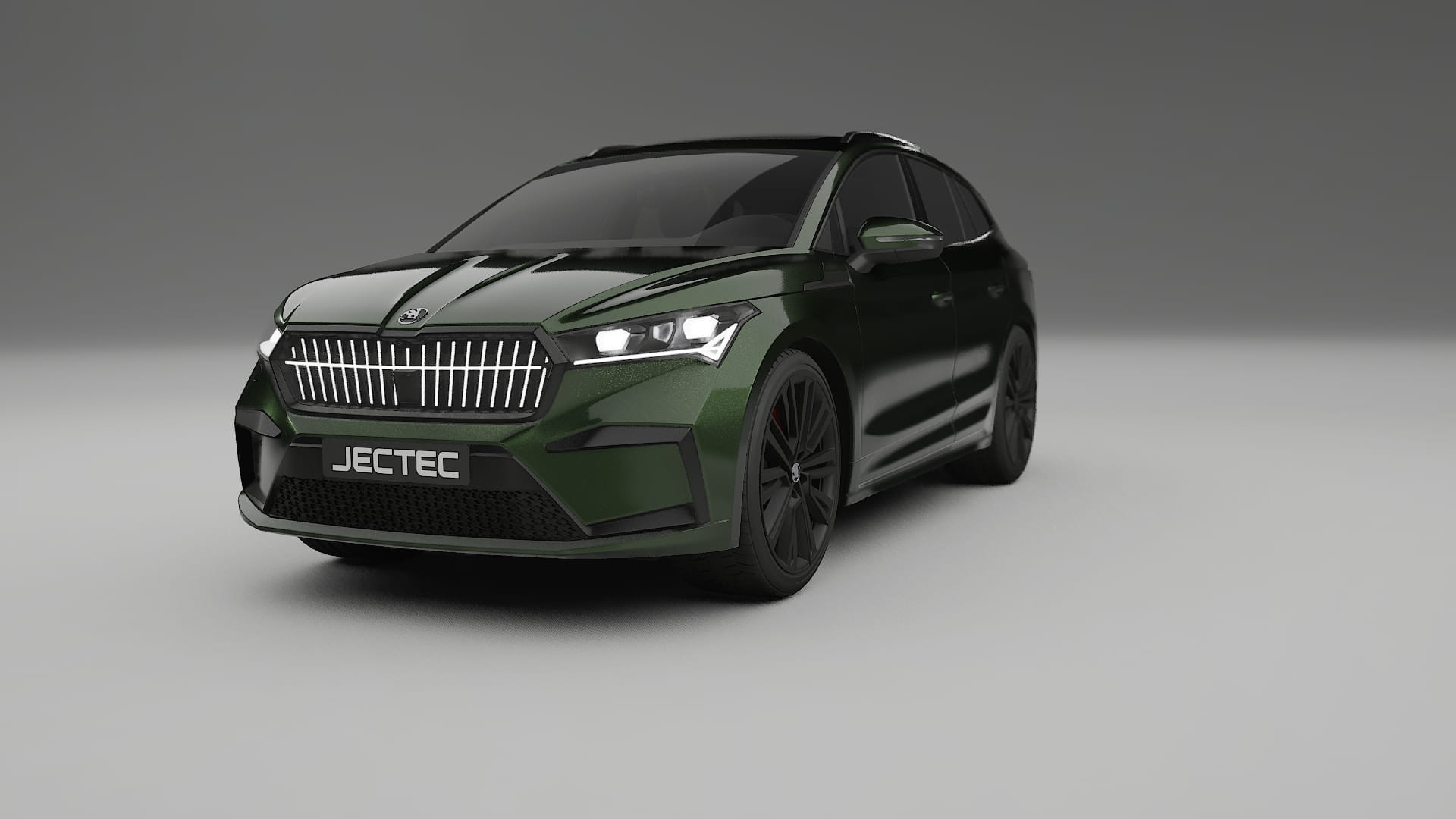 Škoda Enyaq MEB TPU Lakbeschermingsfolie | LAGOON Kleurveranderende PPF – Volledig Voorgesneden Kit