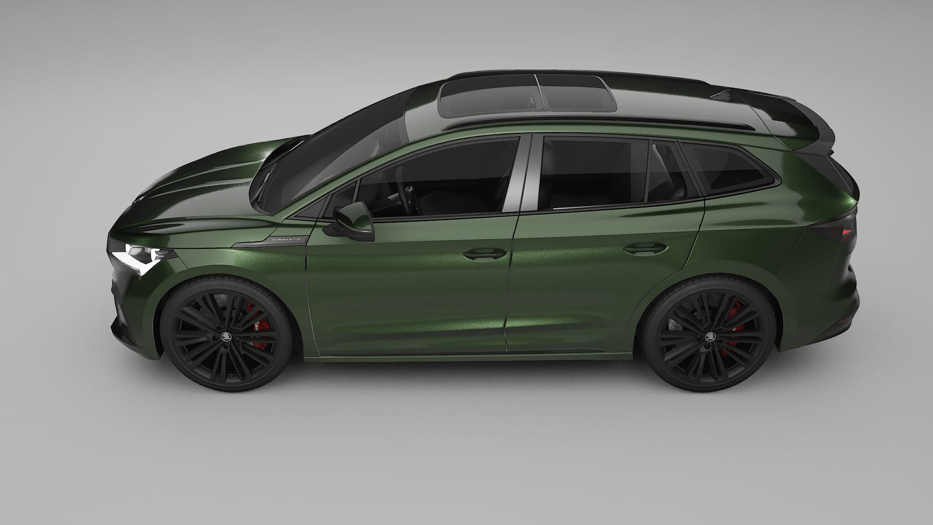 Škoda Enyaq MEB TPU Lakbeschermingsfolie | LAGOON Kleurveranderende PPF – Volledig Voorgesneden Kit