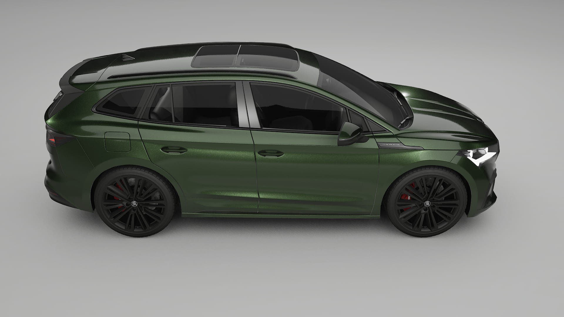 Škoda Enyaq MEB TPU Lakbeschermingsfolie | LAGOON Kleurveranderende PPF – Volledig Voorgesneden Kit
