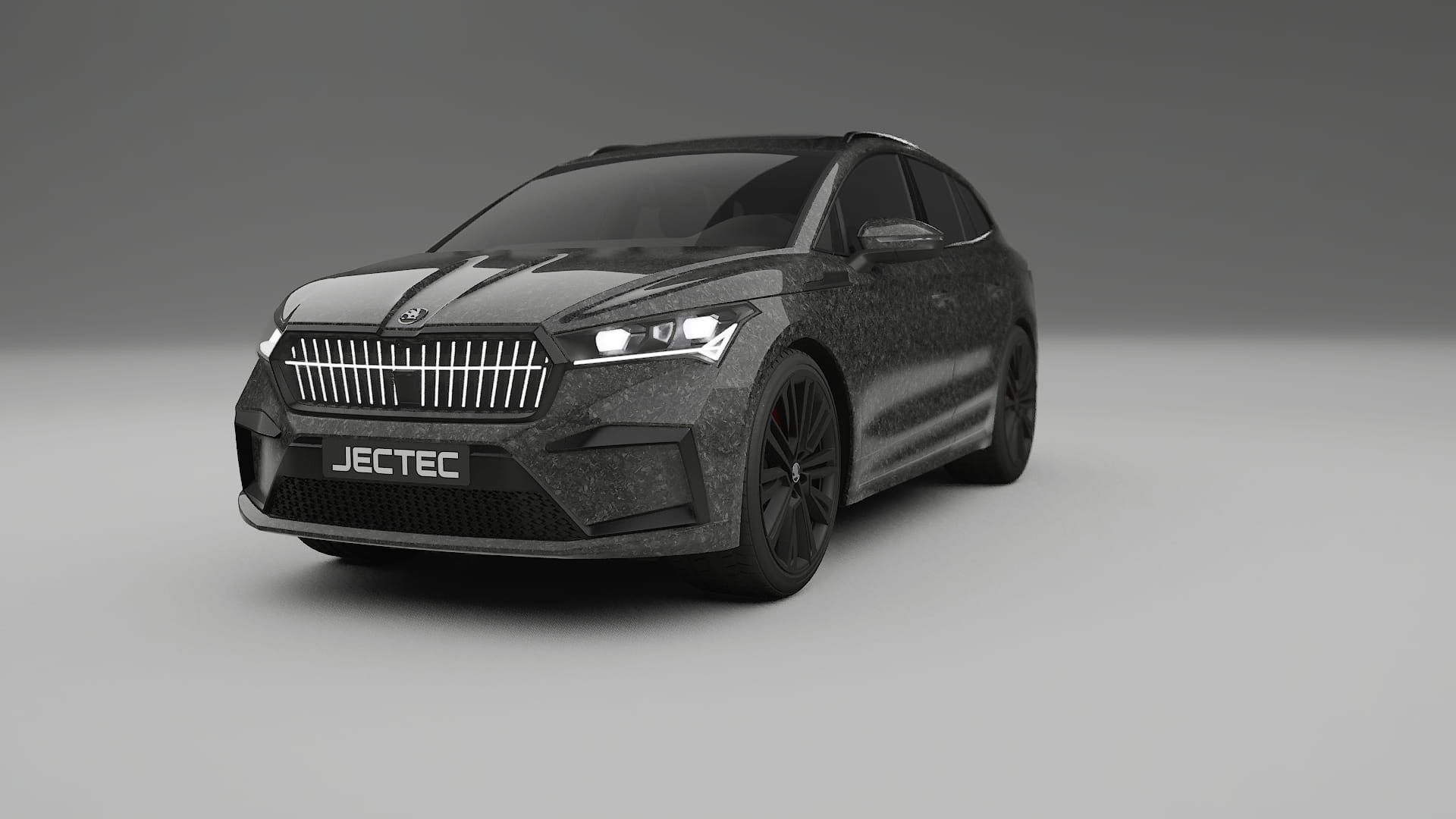 Škoda Enyaq MEB TPU Lakbeschermingsfolie | FORGED S Kleurveranderende PPF – Volledig Voorgesneden Kit 2