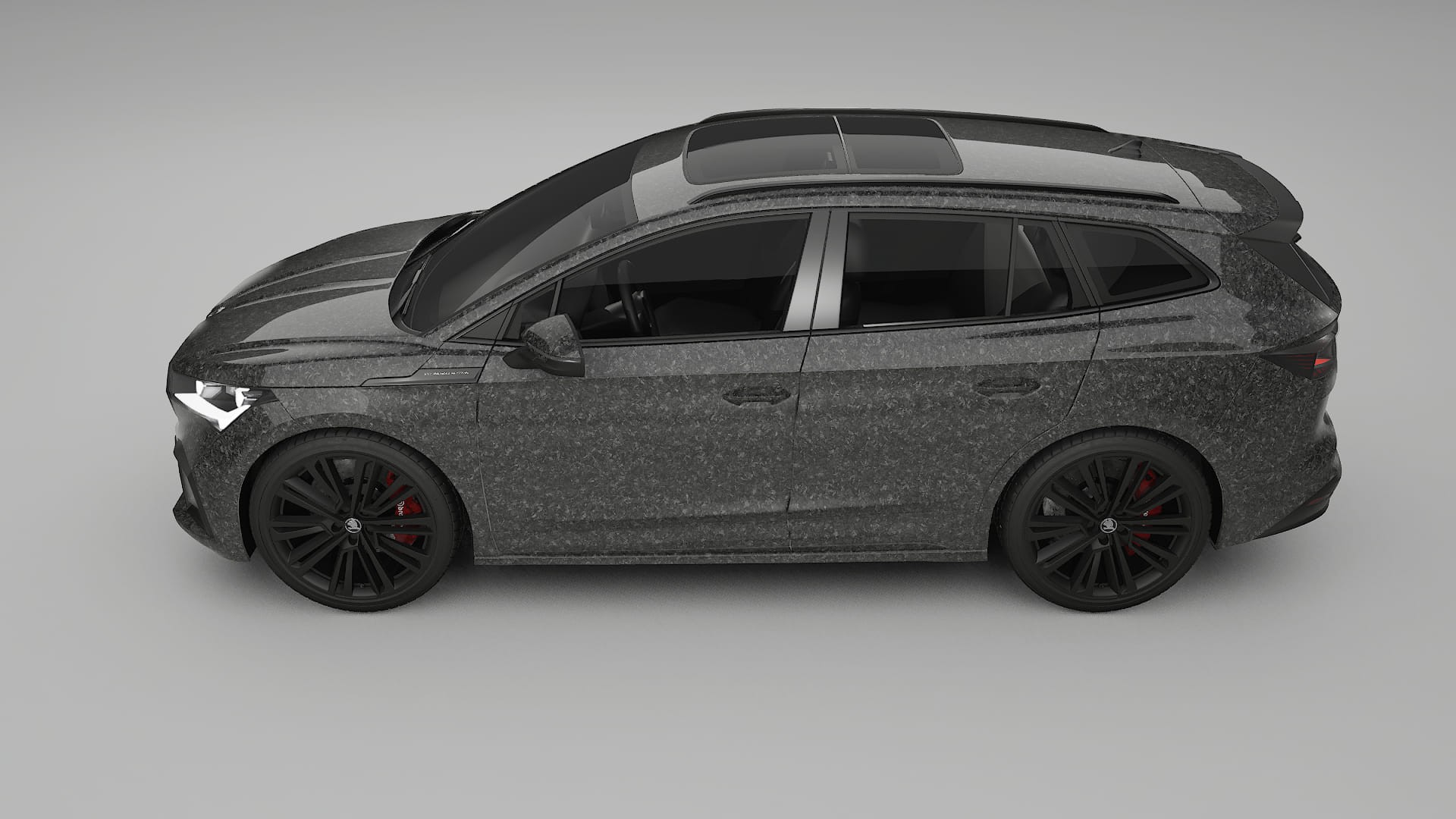 Škoda Enyaq MEB TPU Lakbeschermingsfolie | FORGED S Kleurveranderende PPF – Volledig Voorgesneden Kit