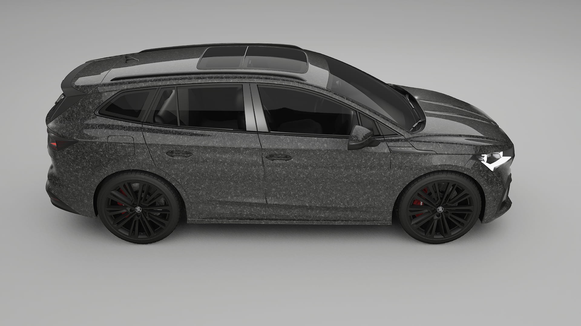 Škoda Enyaq MEB TPU Lakbeschermingsfolie | FORGED S Kleurveranderende PPF – Volledig Voorgesneden Kit