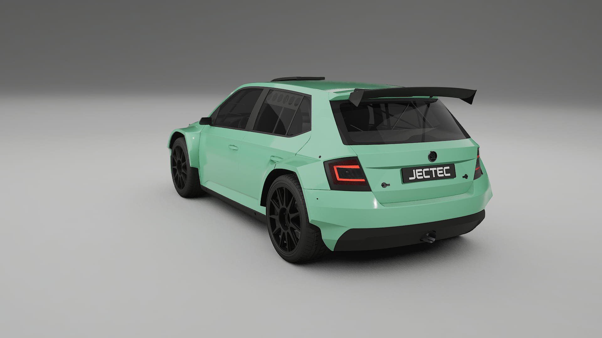 Škoda Fabia R5 6V TPU Lakbeschermingsfolie | DUSTY Kleurveranderende PPF – Volledig Voorgesneden Kit