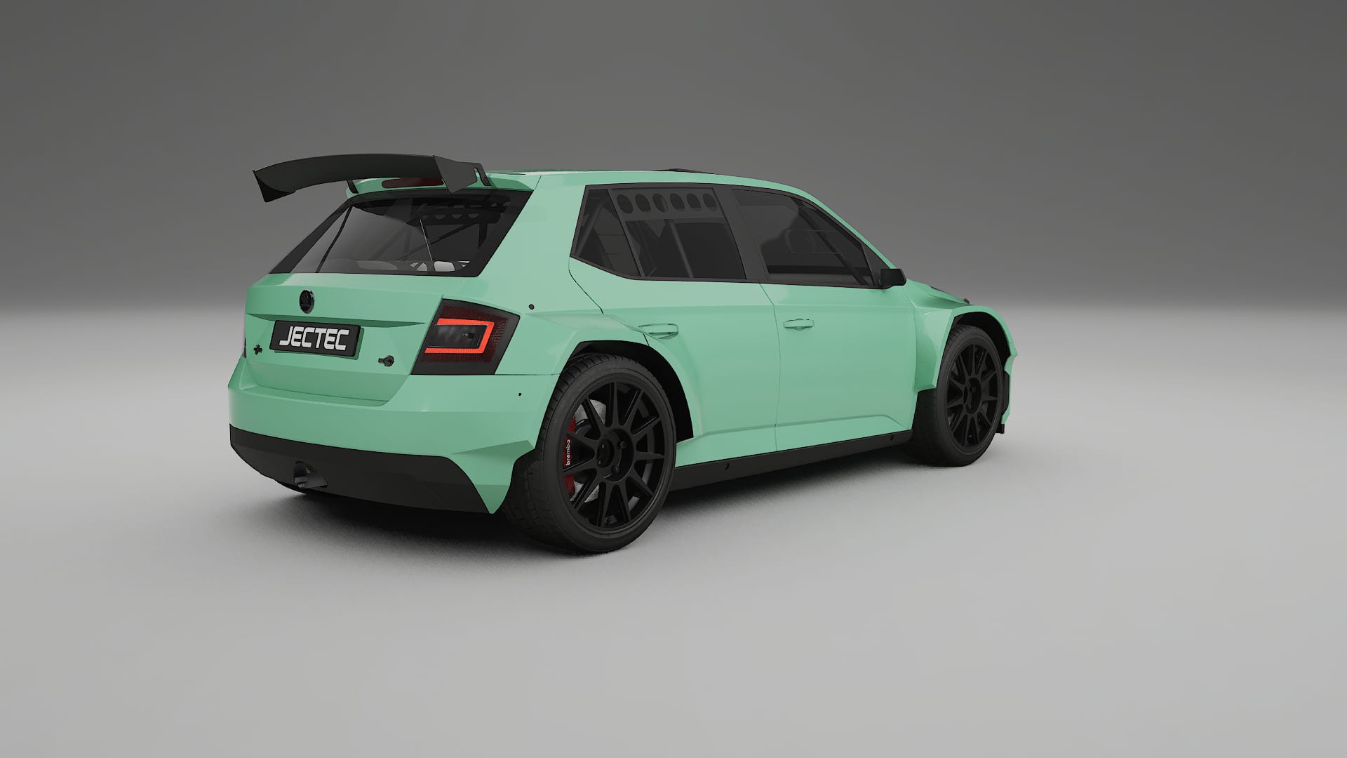 Škoda Fabia R5 6V TPU Lakbeschermingsfolie | DUSTY Kleurveranderende PPF – Volledig Voorgesneden Kit