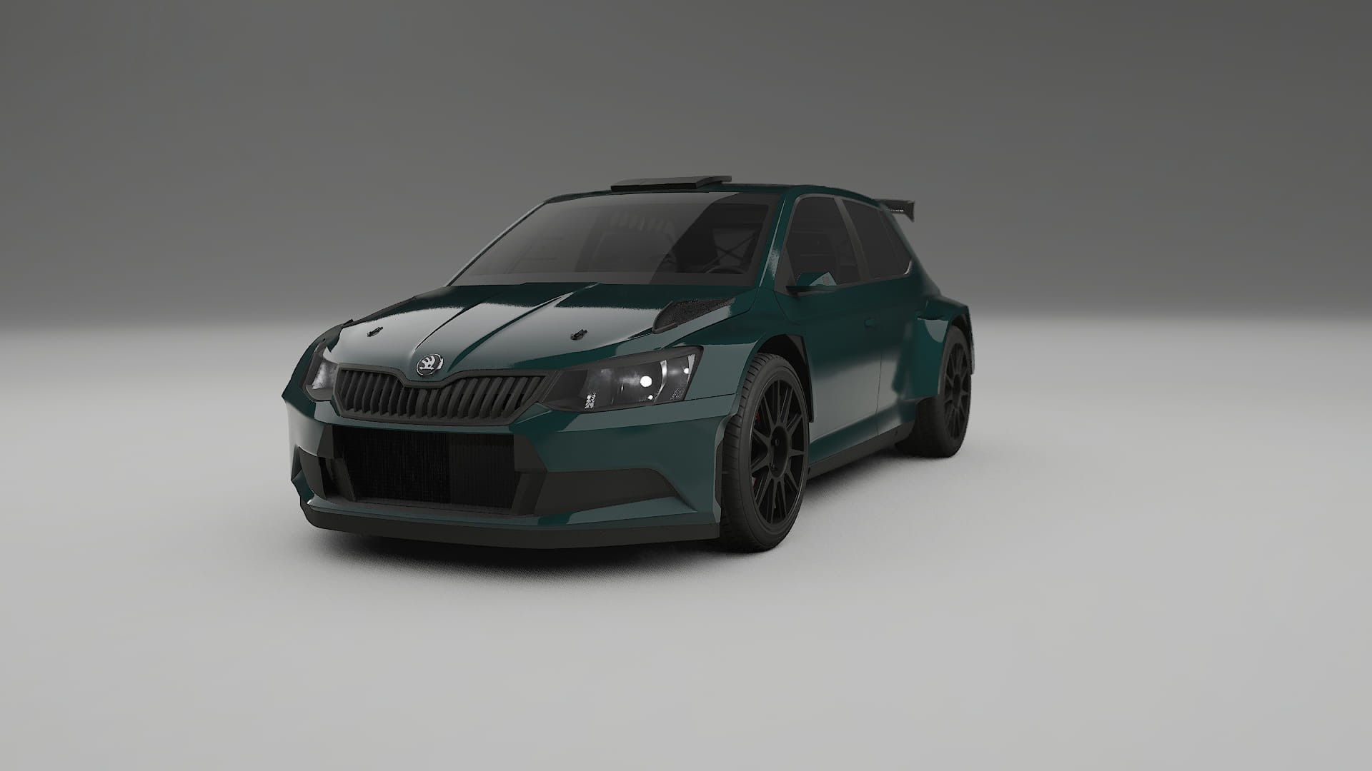 Škoda Fabia R5 6V TPU Lakbeschermingsfolie | INFERNO Kleurveranderende PPF – Volledig Voorgesneden Kit