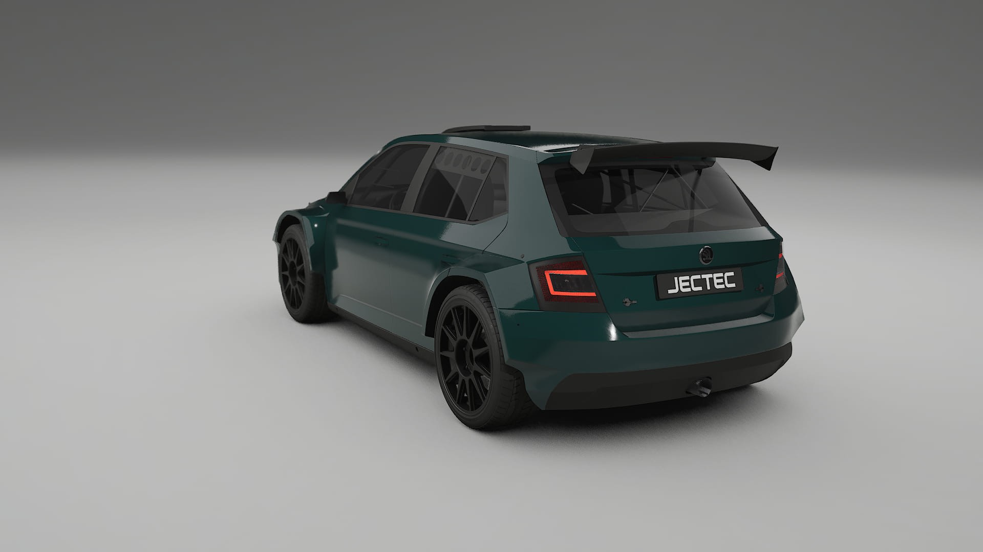 Škoda Fabia R5 6V TPU Lakbeschermingsfolie | INFERNO Kleurveranderende PPF – Volledig Voorgesneden Kit