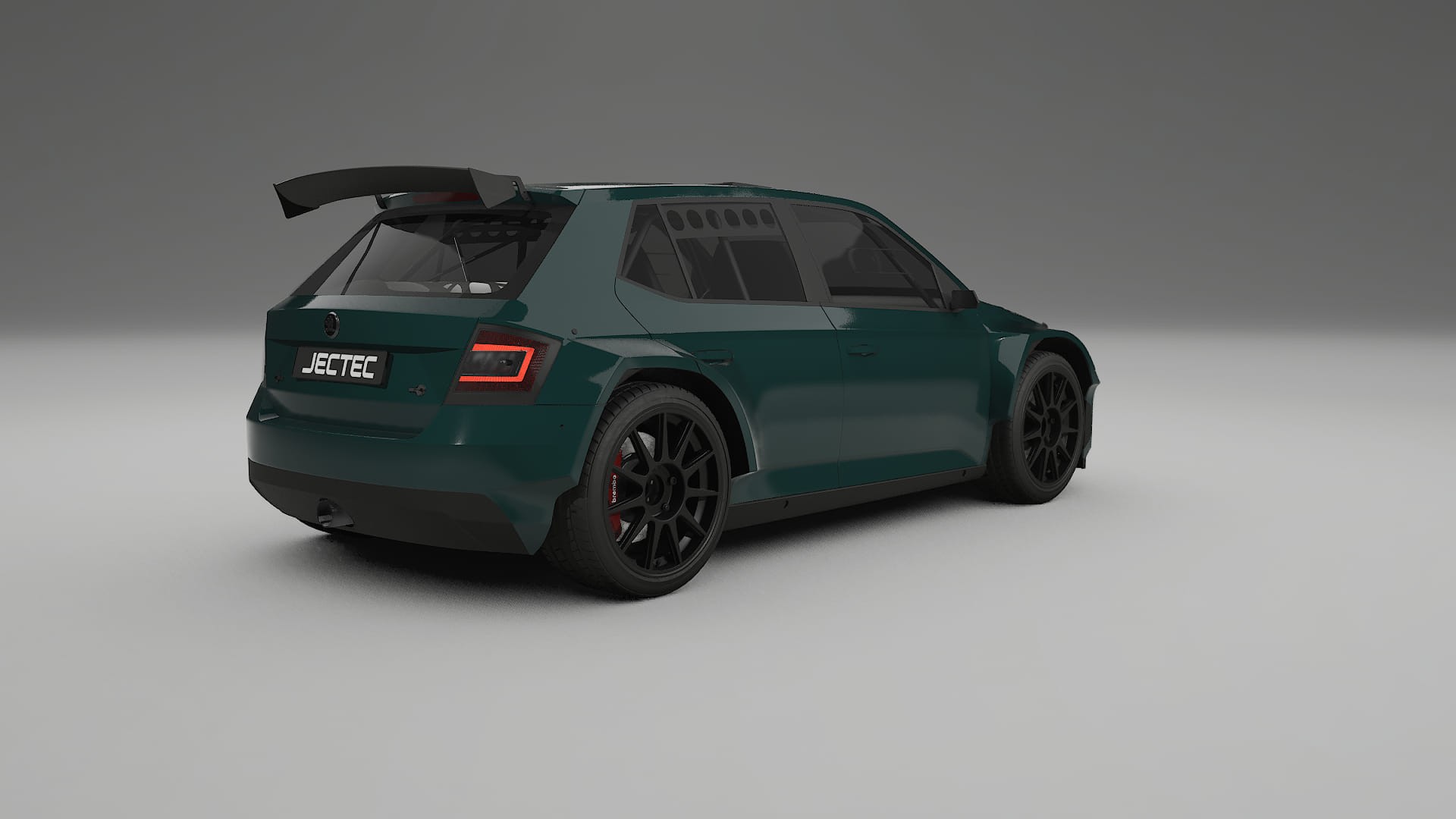 Škoda Fabia R5 6V TPU Lakbeschermingsfolie | INFERNO Kleurveranderende PPF – Volledig Voorgesneden Kit