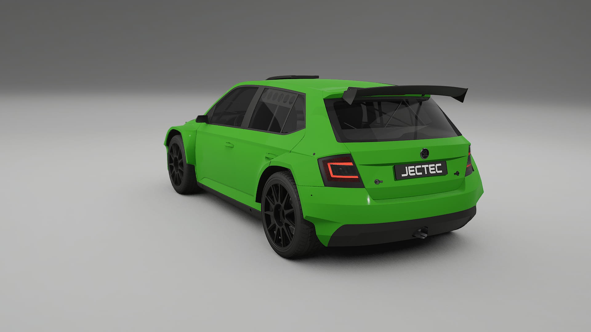 Škoda Fabia R5 6V TPU Lakbeschermingsfolie | VENOM Kleurveranderende PPF – Volledig Voorgesneden Kit