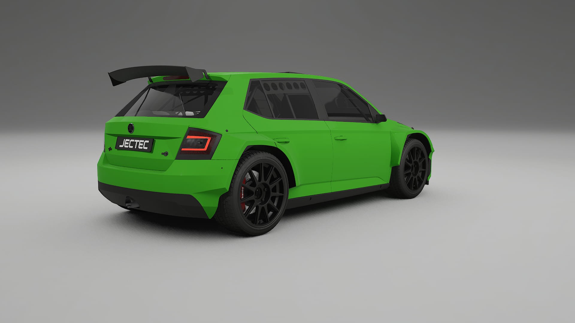 Škoda Fabia R5 6V TPU Lakbeschermingsfolie | VENOM Kleurveranderende PPF – Volledig Voorgesneden Kit