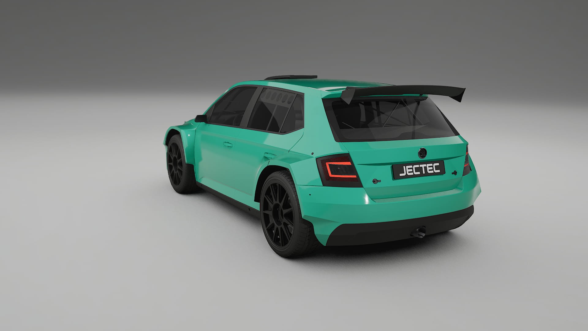 Škoda Fabia R5 6V TPU Lakbeschermingsfolie | JEWEL Kleurveranderende PPF – Volledig Voorgesneden Kit