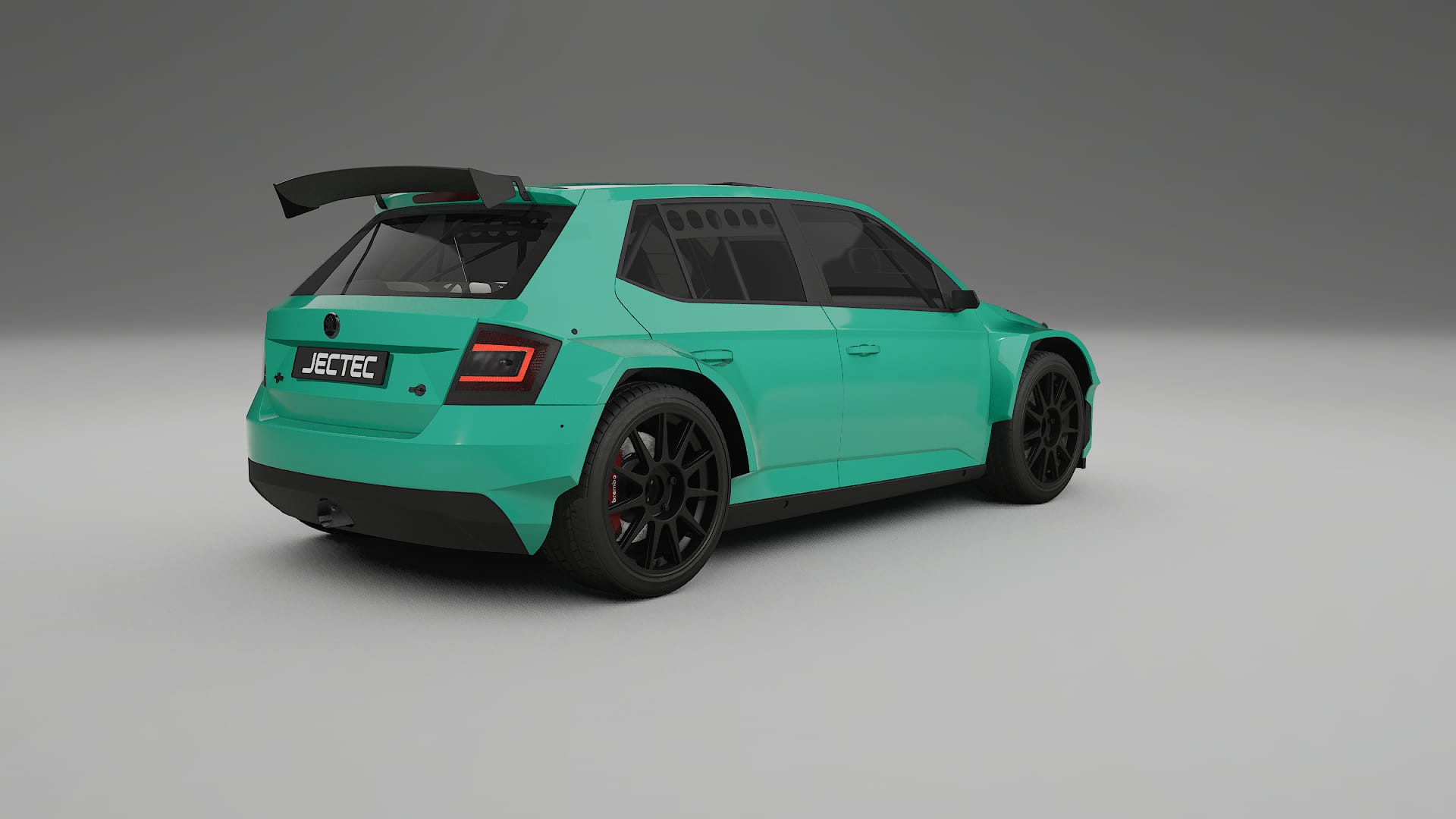 Škoda Fabia R5 6V TPU Lakbeschermingsfolie | JEWEL Kleurveranderende PPF – Volledig Voorgesneden Kit