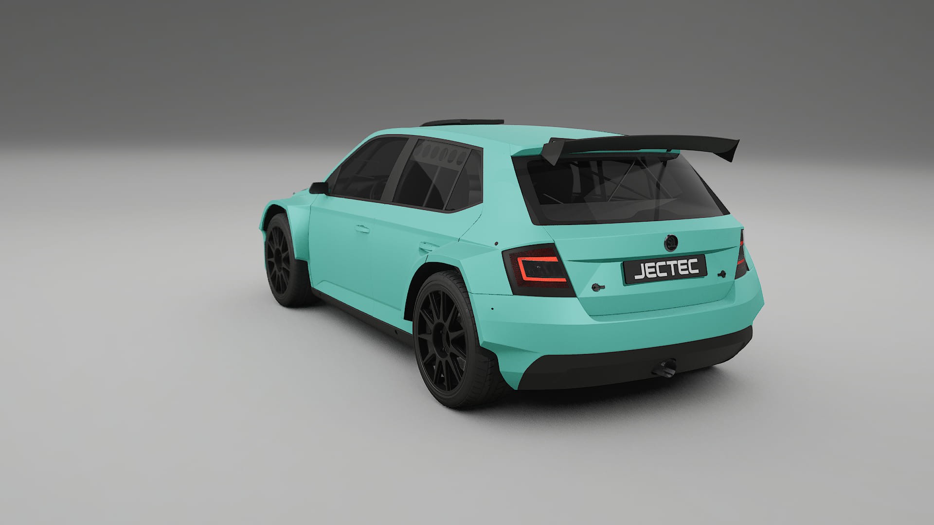 Škoda Fabia R5 6V TPU Lakbeschermingsfolie | FROST Kleurveranderende PPF – Volledig Voorgesneden Kit