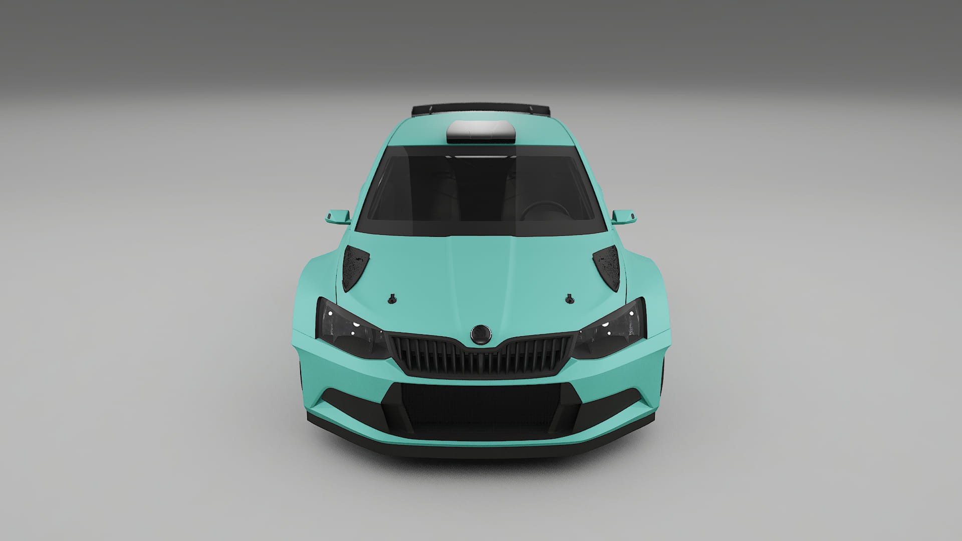 Škoda Fabia R5 6V TPU Lakbeschermingsfolie | FROST Kleurveranderende PPF – Volledig Voorgesneden Kit