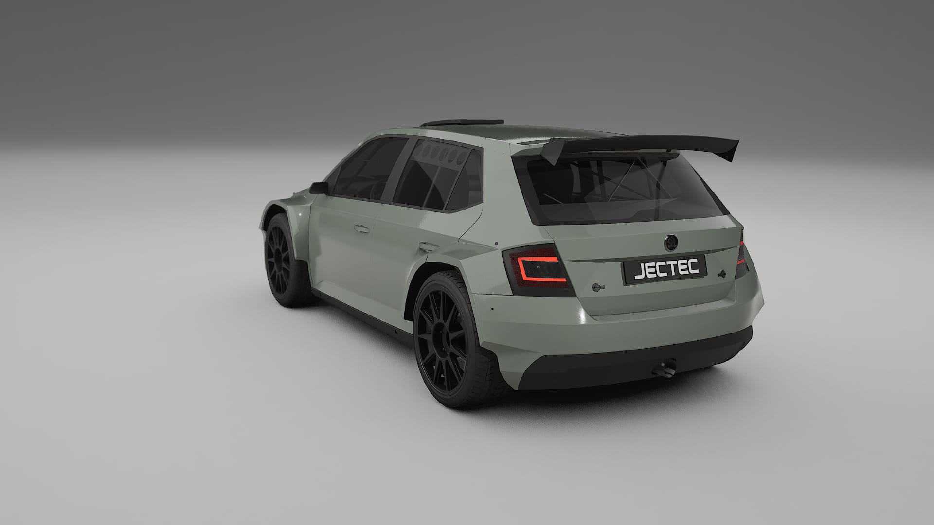 Škoda Fabia R5 6V TPU Lakbeschermingsfolie | SLATE Kleurveranderende PPF – Volledig Voorgesneden Kit