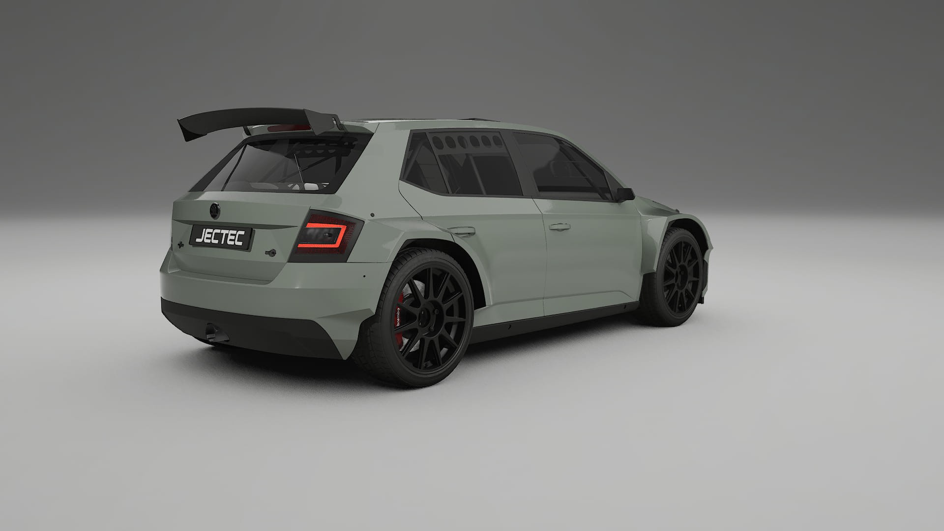 Škoda Fabia R5 6V TPU Lakbeschermingsfolie | SLATE Kleurveranderende PPF – Volledig Voorgesneden Kit