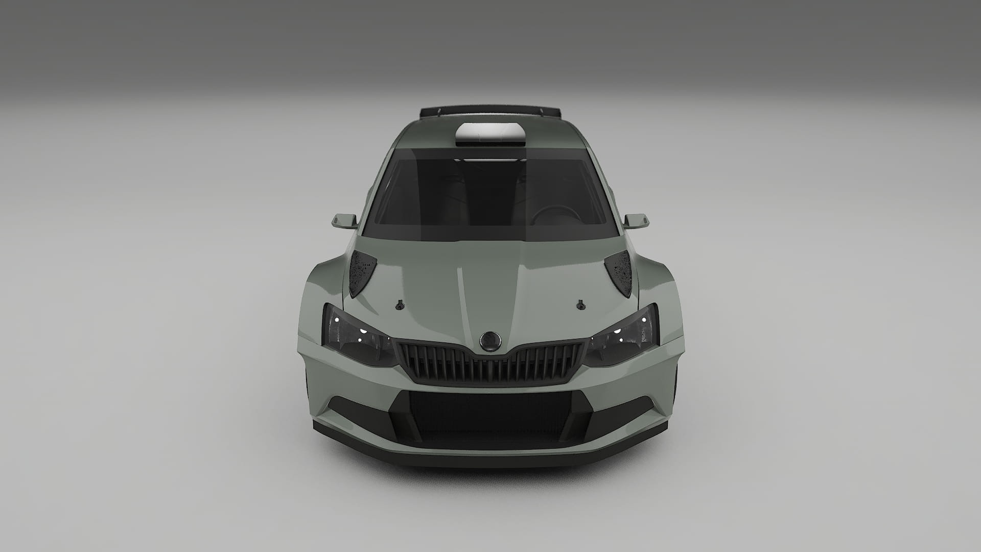 Škoda Fabia R5 6V TPU Lakbeschermingsfolie | SLATE Kleurveranderende PPF – Volledig Voorgesneden Kit