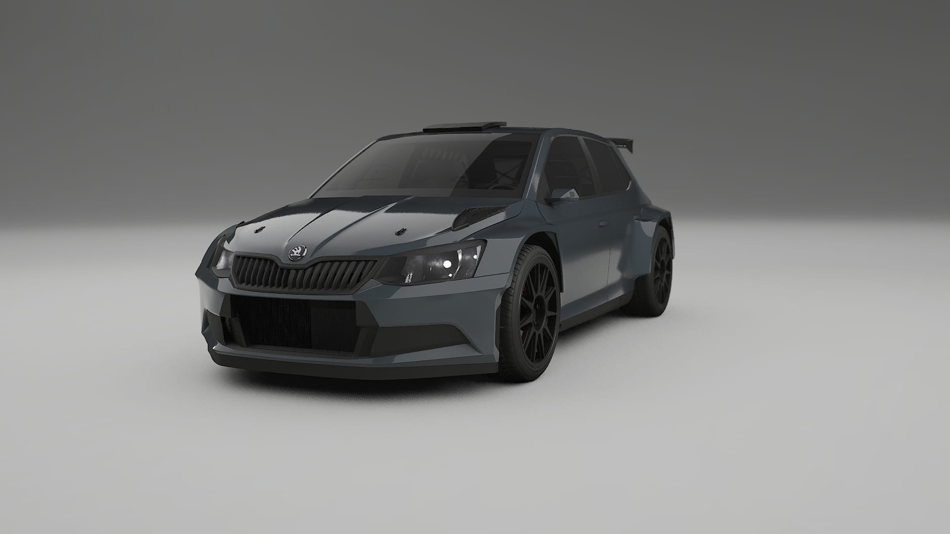 Škoda Fabia R5 6V TPU Lakbeschermingsfolie | GRANITE Kleurveranderende PPF – Volledig Voorgesneden Kit