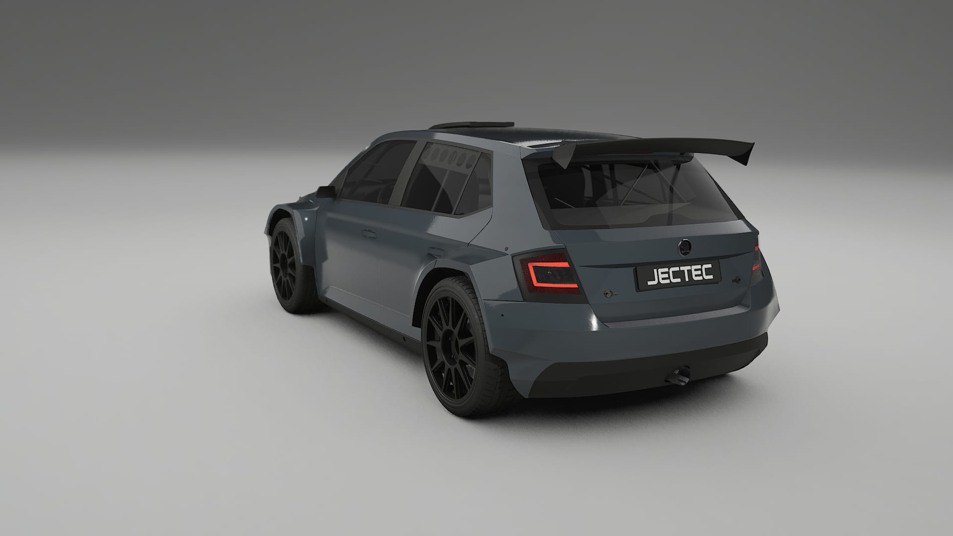 Škoda Fabia R5 6V TPU Lakbeschermingsfolie | GRANITE Kleurveranderende PPF – Volledig Voorgesneden Kit
