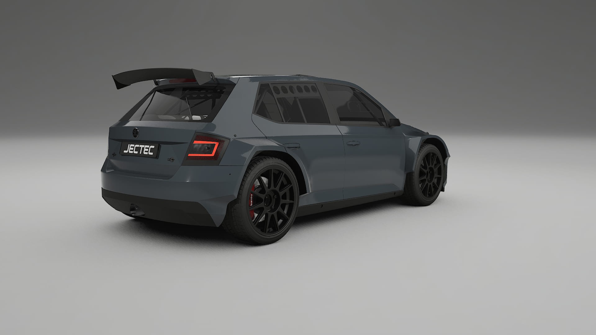 Škoda Fabia R5 6V TPU Lakbeschermingsfolie | GRANITE Kleurveranderende PPF – Volledig Voorgesneden Kit