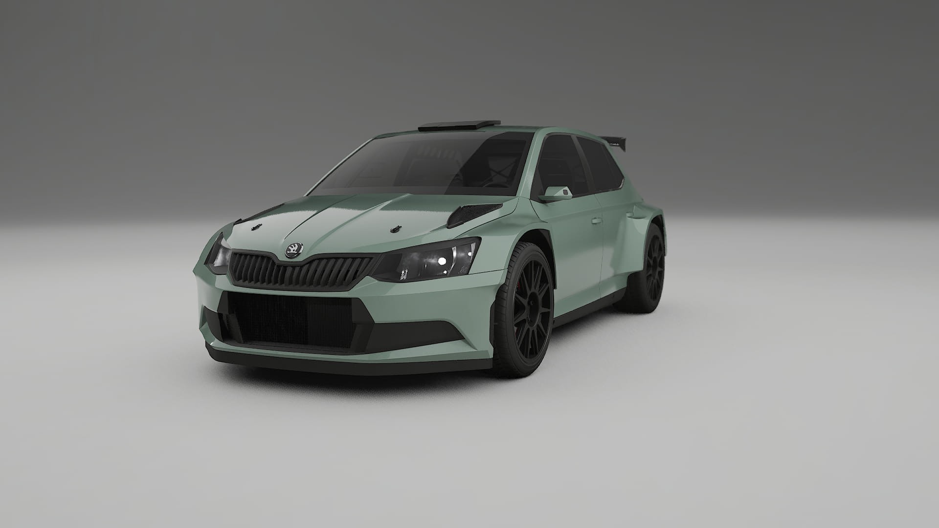 Škoda Fabia R5 6V TPU Lakbeschermingsfolie | CINDER Kleurveranderende PPF – Volledig Voorgesneden Kit