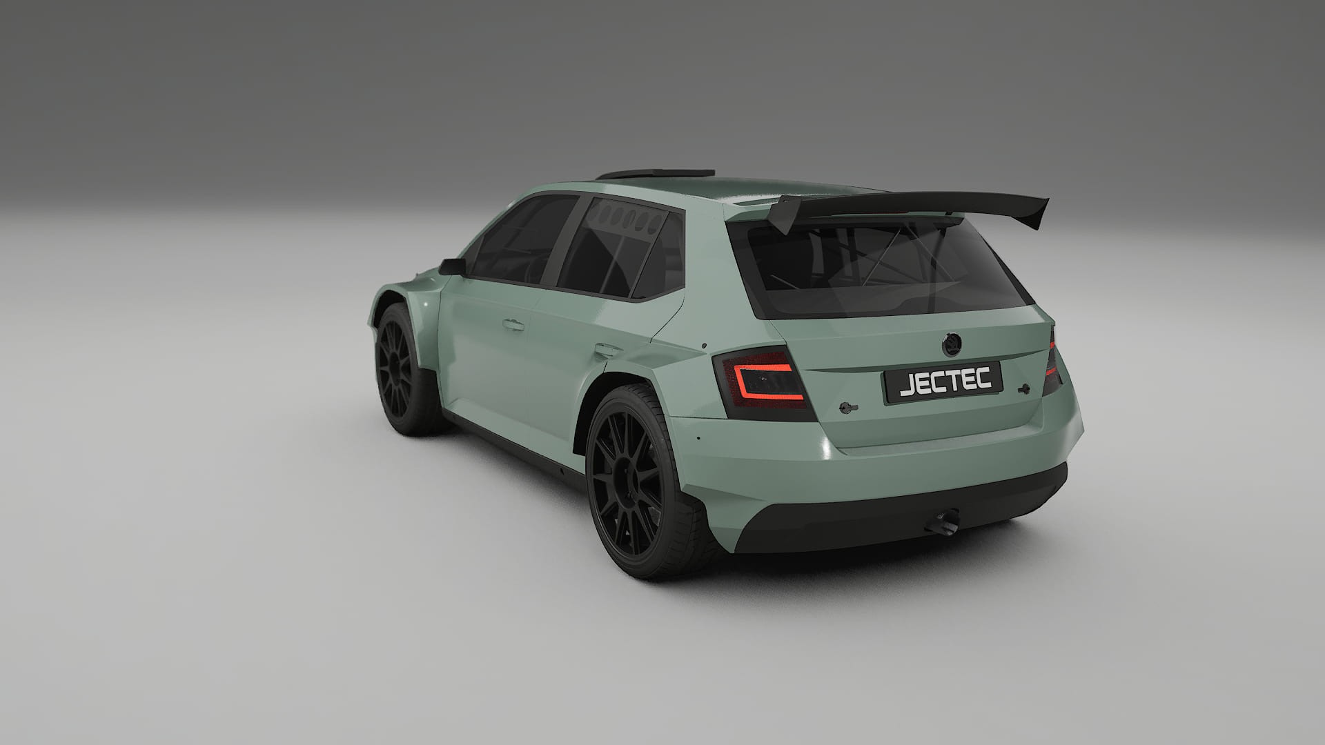 Škoda Fabia R5 6V TPU Lakbeschermingsfolie | CINDER Kleurveranderende PPF – Volledig Voorgesneden Kit