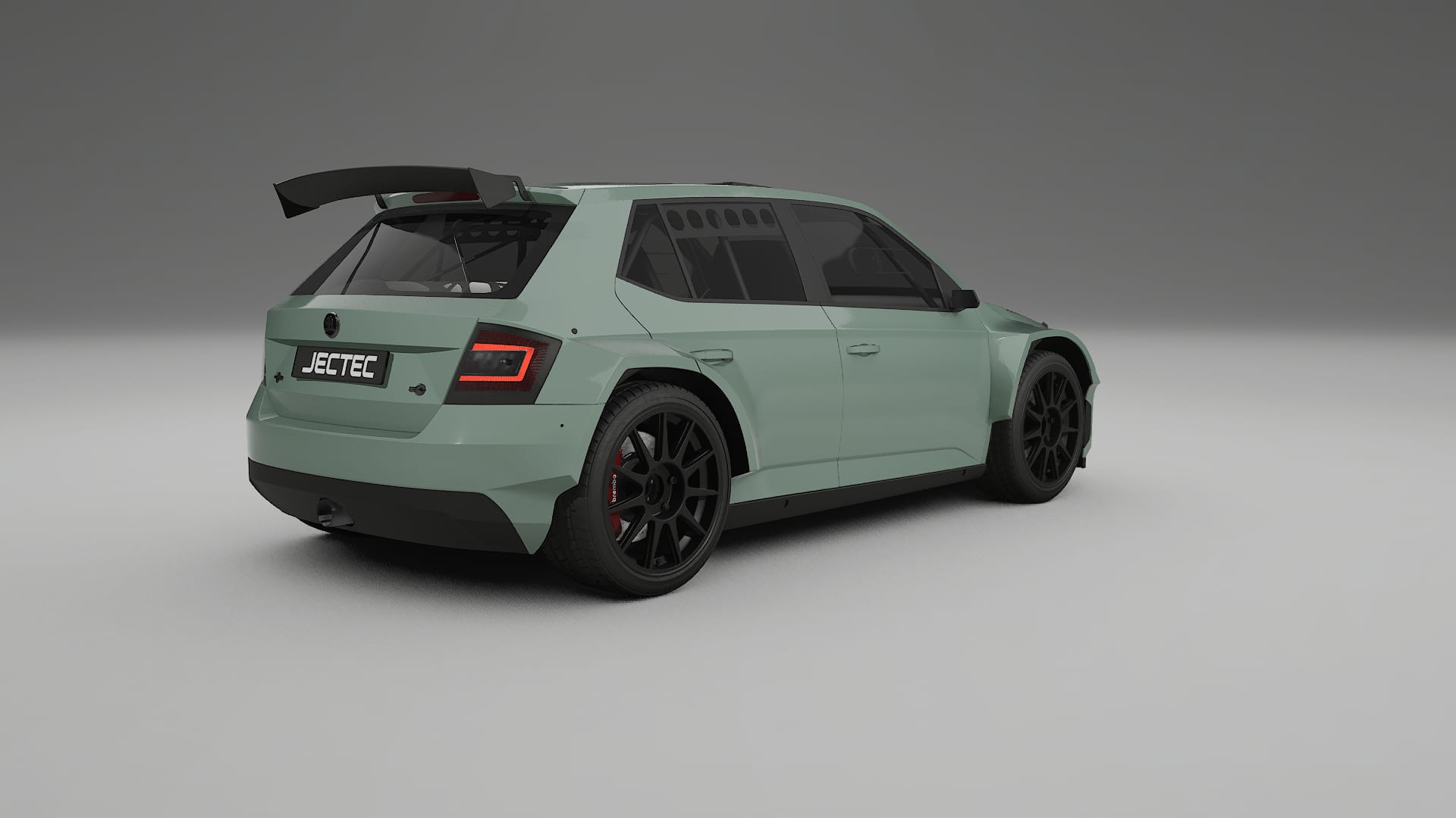 Škoda Fabia R5 6V TPU Lakbeschermingsfolie | CINDER Kleurveranderende PPF – Volledig Voorgesneden Kit