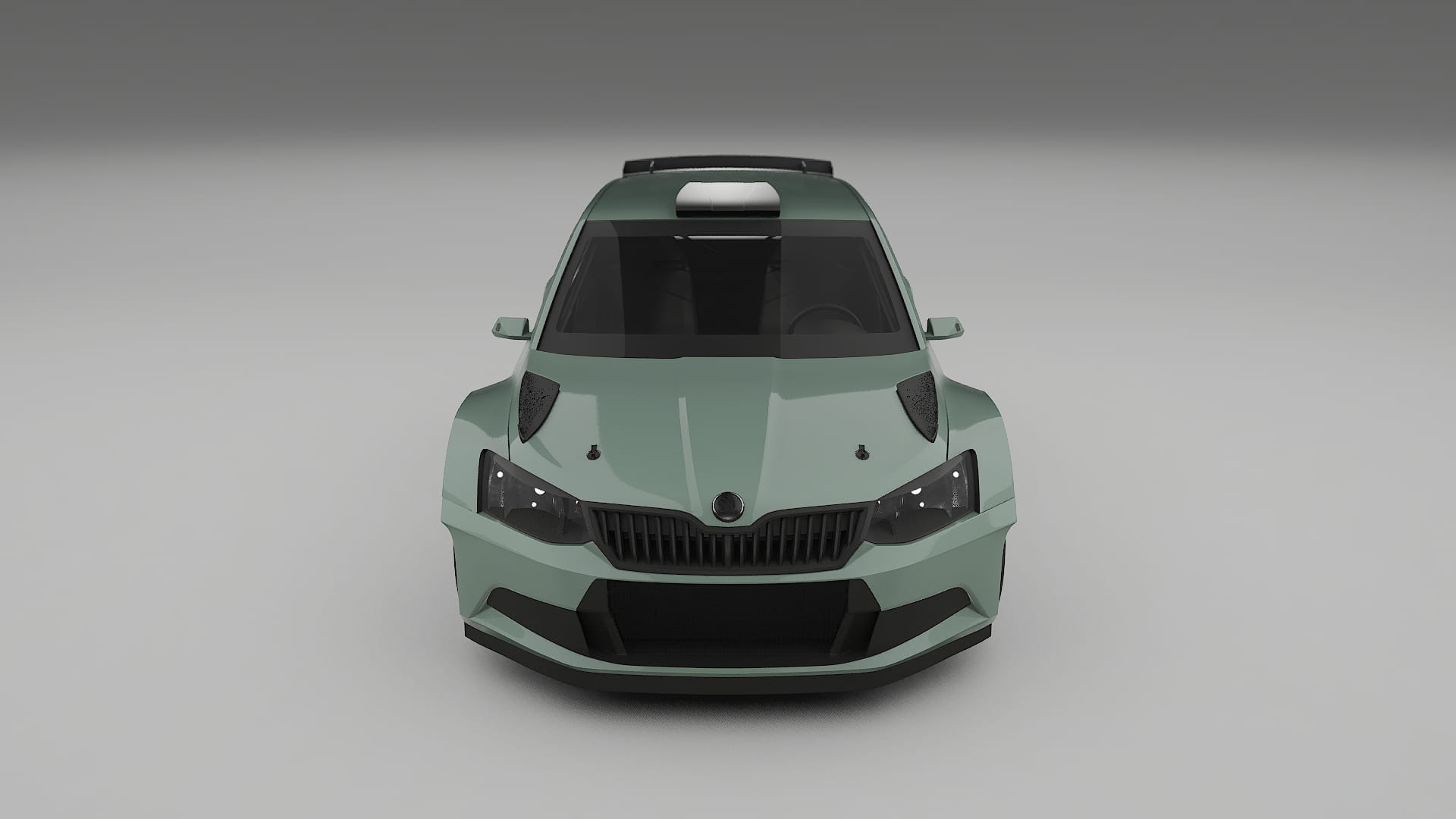 Škoda Fabia R5 6V TPU Lakbeschermingsfolie | CINDER Kleurveranderende PPF – Volledig Voorgesneden Kit