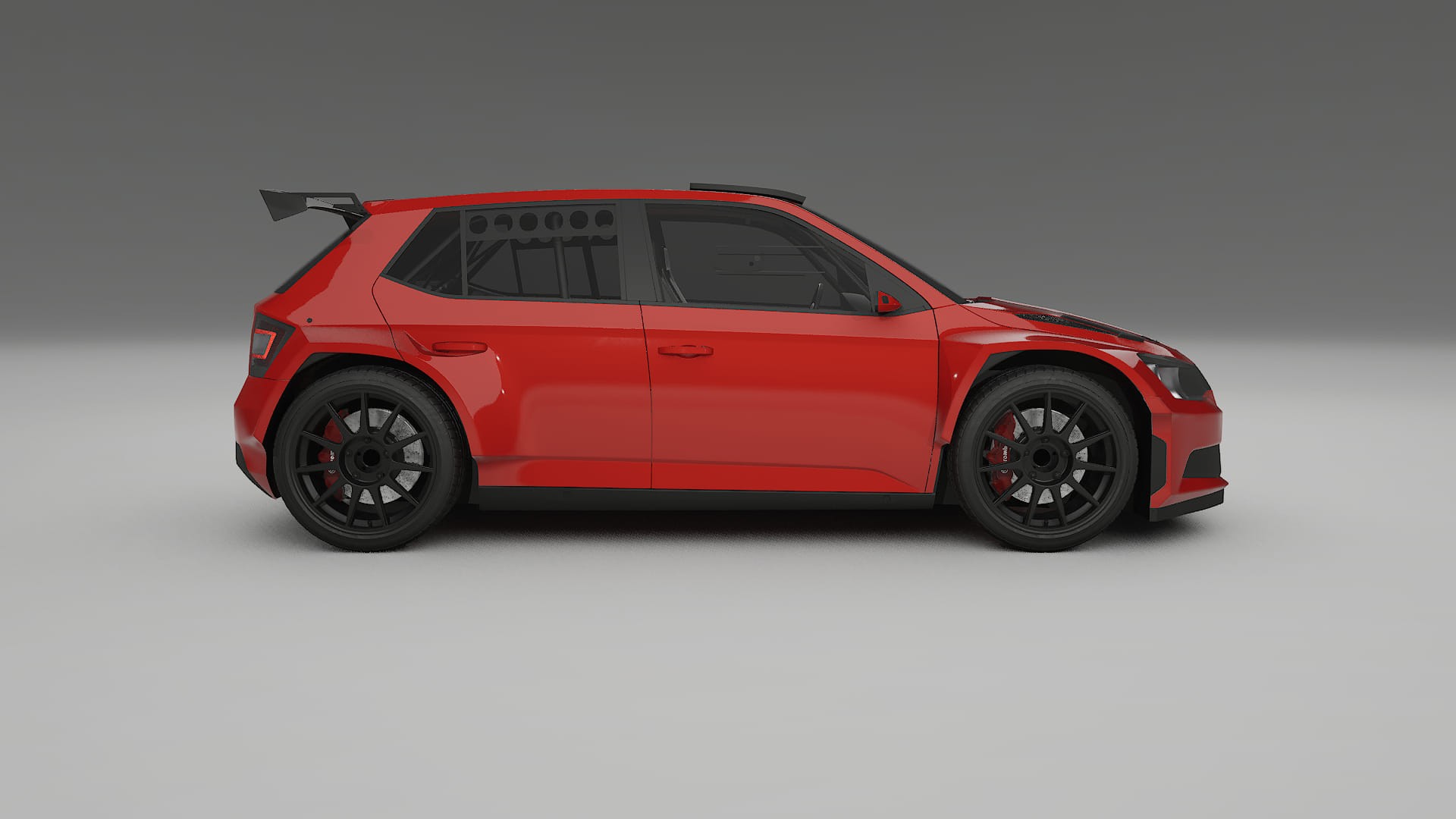 Škoda Fabia R5 6V TPU Lakbeschermingsfolie | BLAZE Kleurveranderende PPF – Volledig Voorgesneden Kit