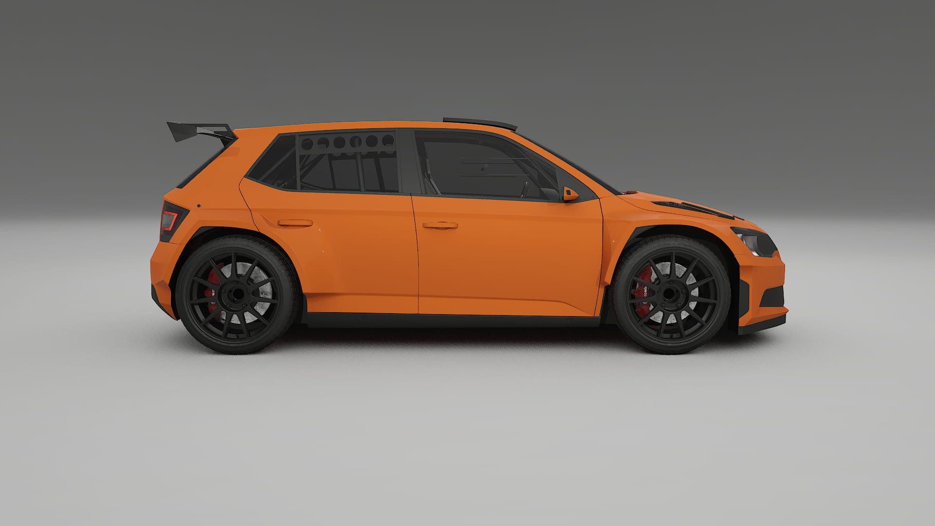 Škoda Fabia R5 6V TPU Lakbeschermingsfolie | ROCKET Kleurveranderende PPF – Volledig Voorgesneden Kit