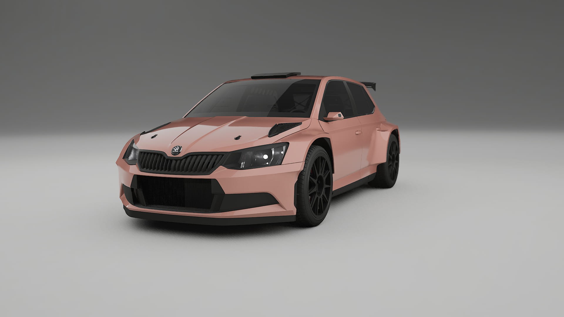 Škoda Fabia R5 6V TPU Lakbeschermingsfolie | BLUSH Kleurveranderende PPF – Volledig Voorgesneden Kit
