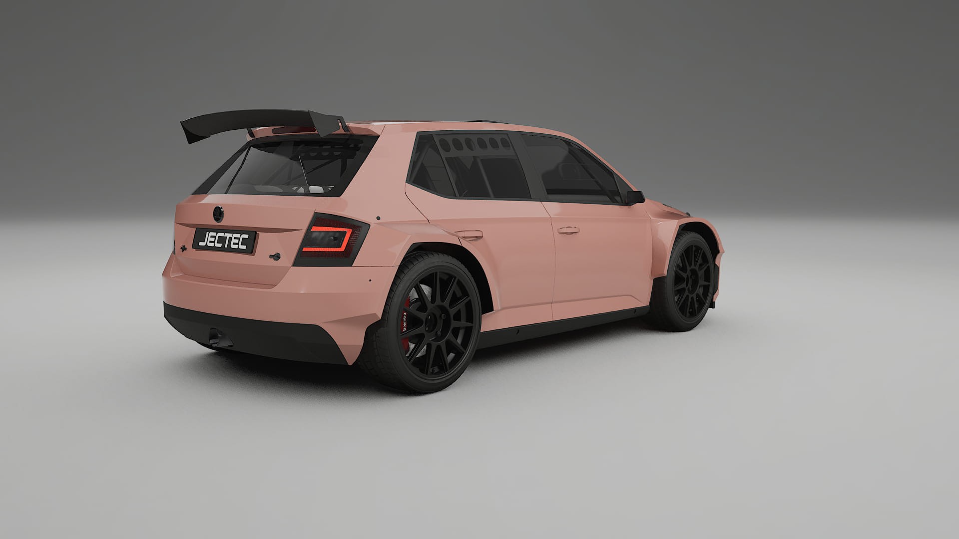 Škoda Fabia R5 6V TPU Lakbeschermingsfolie | BLUSH Kleurveranderende PPF – Volledig Voorgesneden Kit