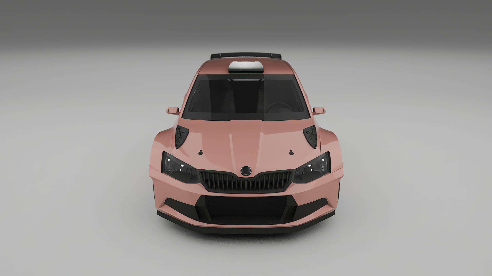 Škoda Fabia R5 6V TPU Lakbeschermingsfolie | BLUSH Kleurveranderende PPF – Volledig Voorgesneden Kit