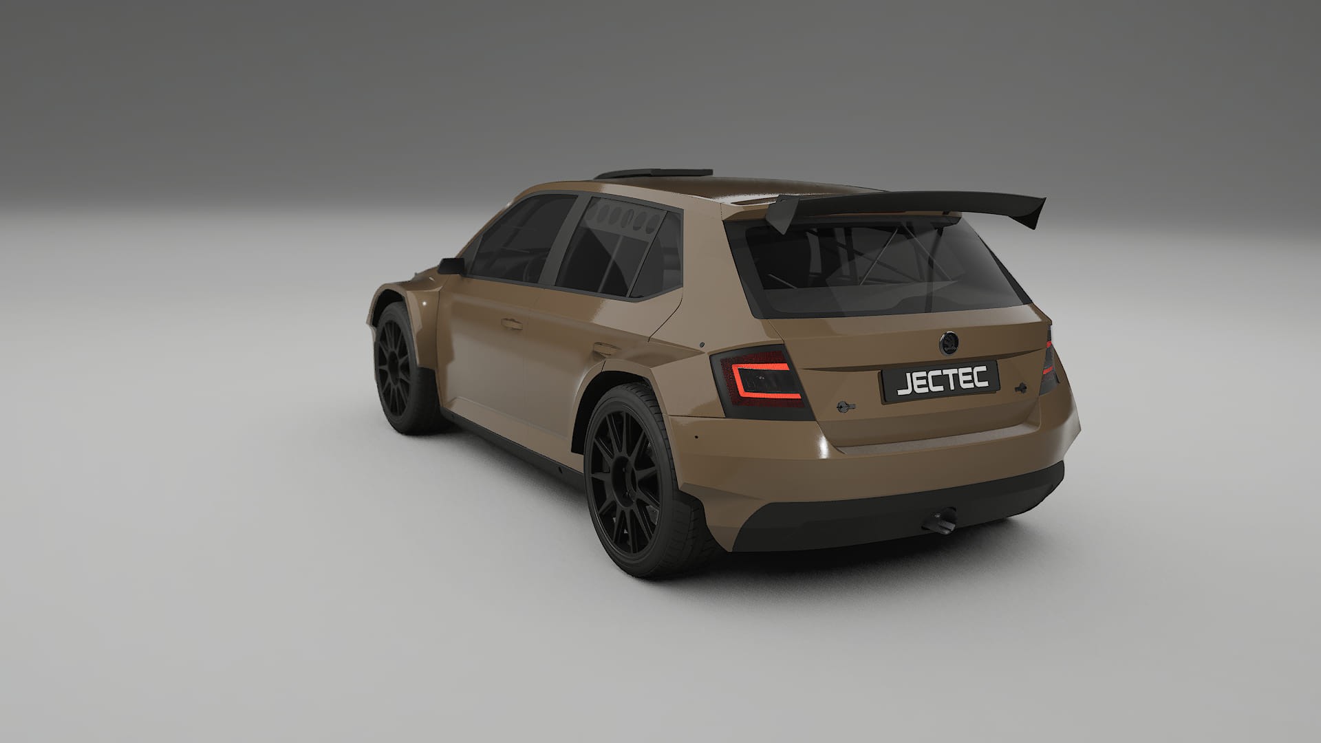 Škoda Fabia R5 6V TPU Lakbeschermingsfolie | SAHARA Kleurveranderende PPF – Volledig Voorgesneden Kit