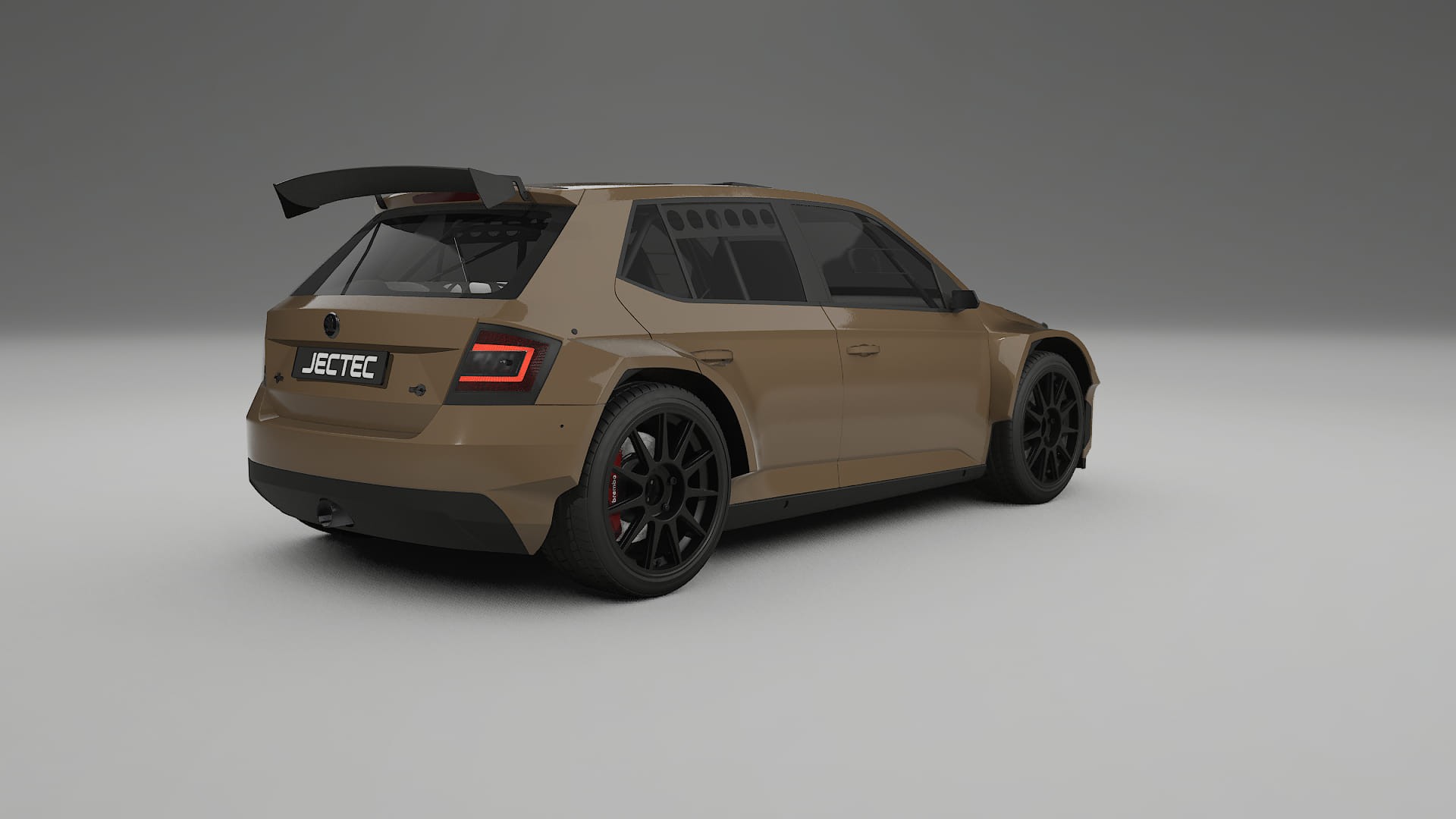 Škoda Fabia R5 6V TPU Lakbeschermingsfolie | SAHARA Kleurveranderende PPF – Volledig Voorgesneden Kit